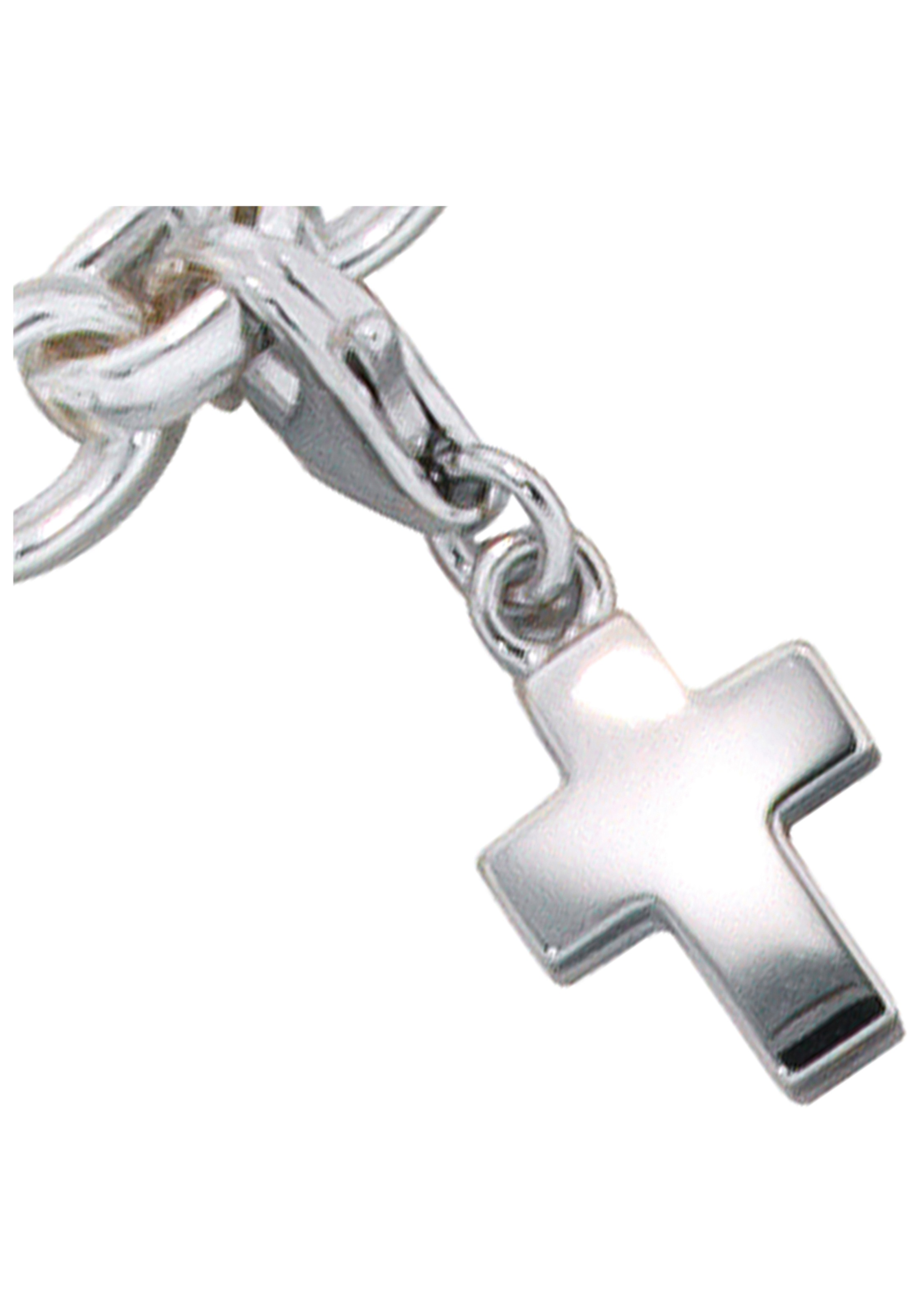 JOBO Charm Kreuz »Kreuz«, 925 Silber