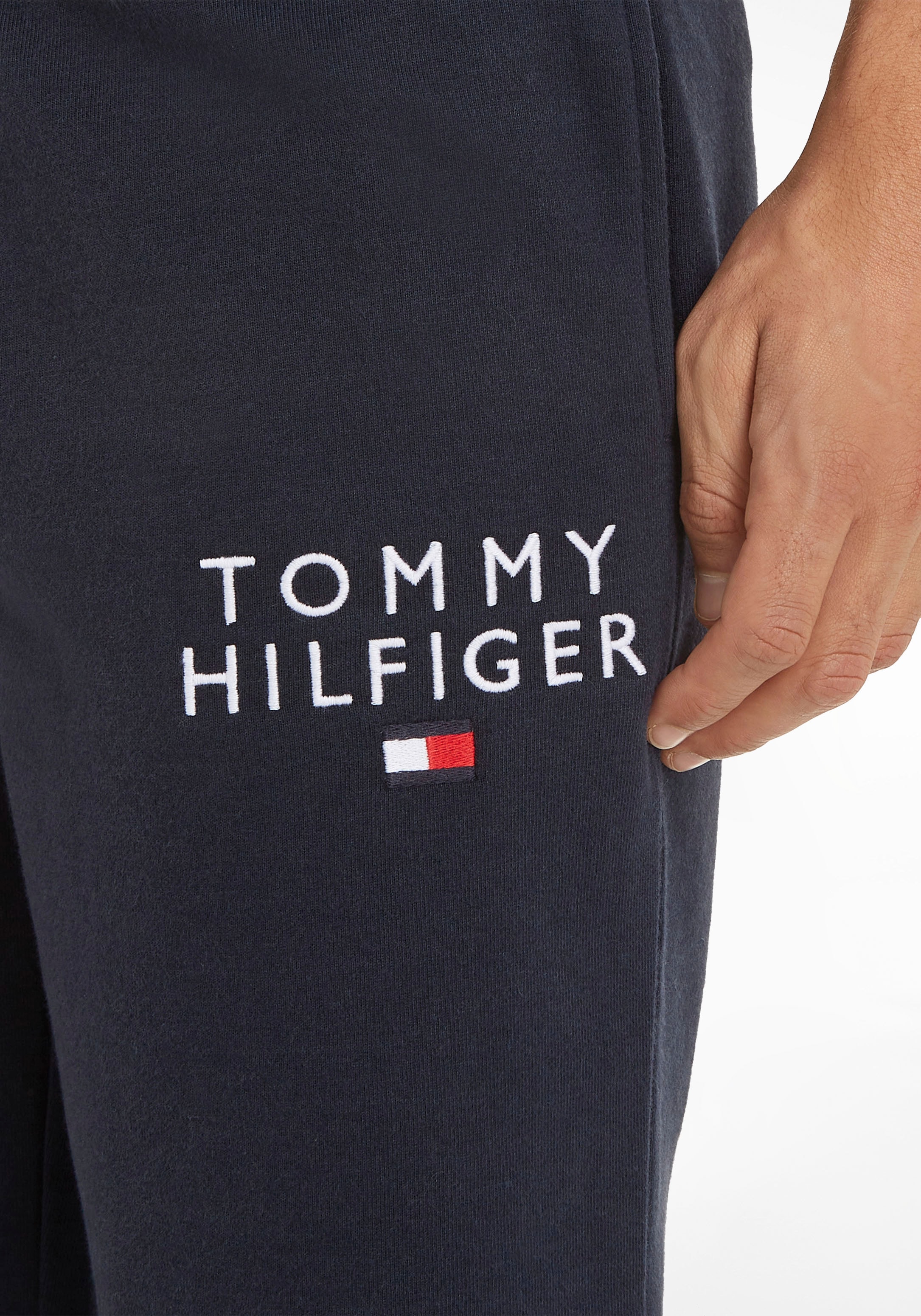 Tommy Hilfiger Underwear Schlafshorts | ▷ Markenlogo-Schriftzug BAUR bestellen »SHORT Tommy Hilfiger mit HWK«