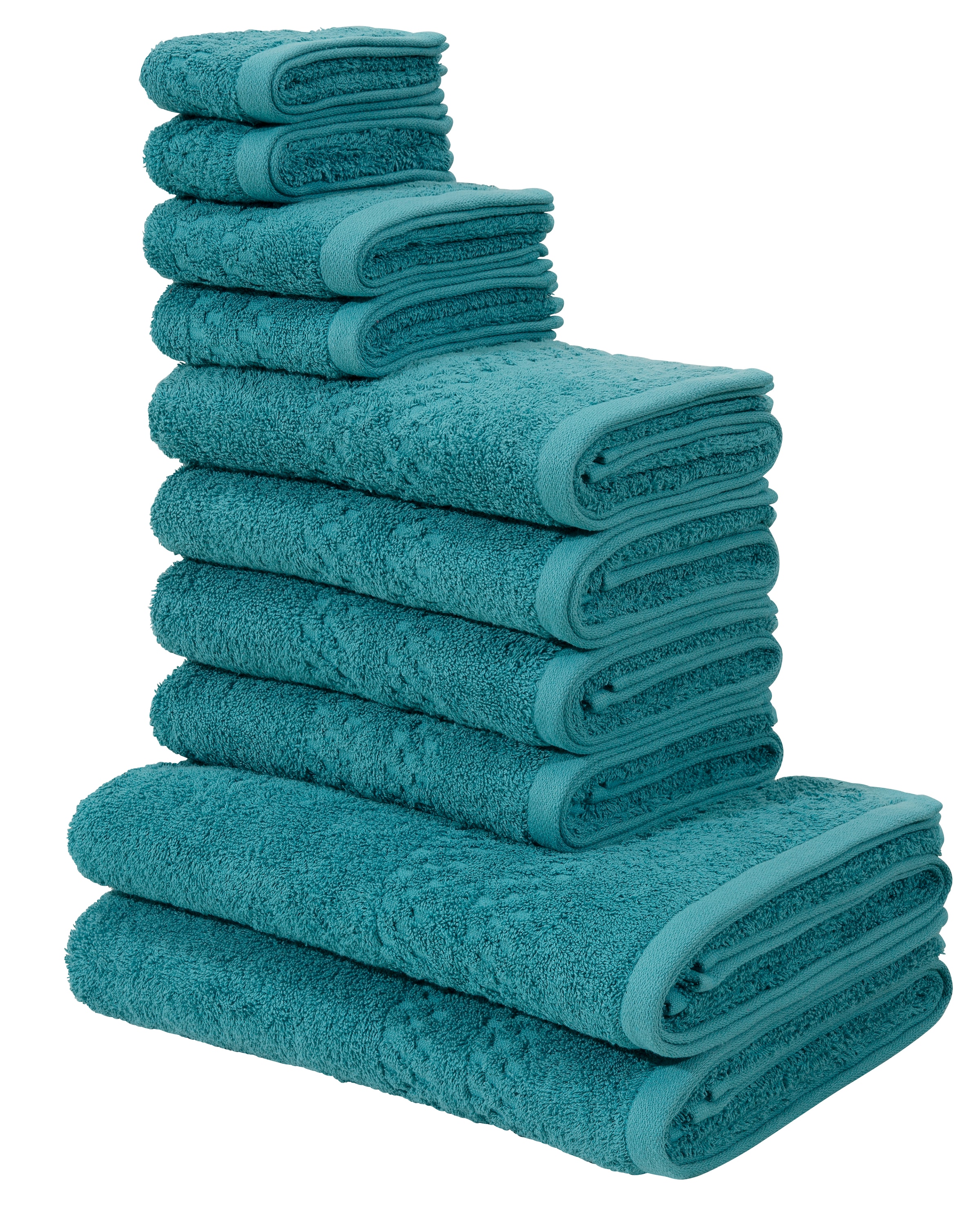 my home Handtuch Set "Regona, als 10 tlg Set und Serie, Premium Handtücher, günstig online kaufen