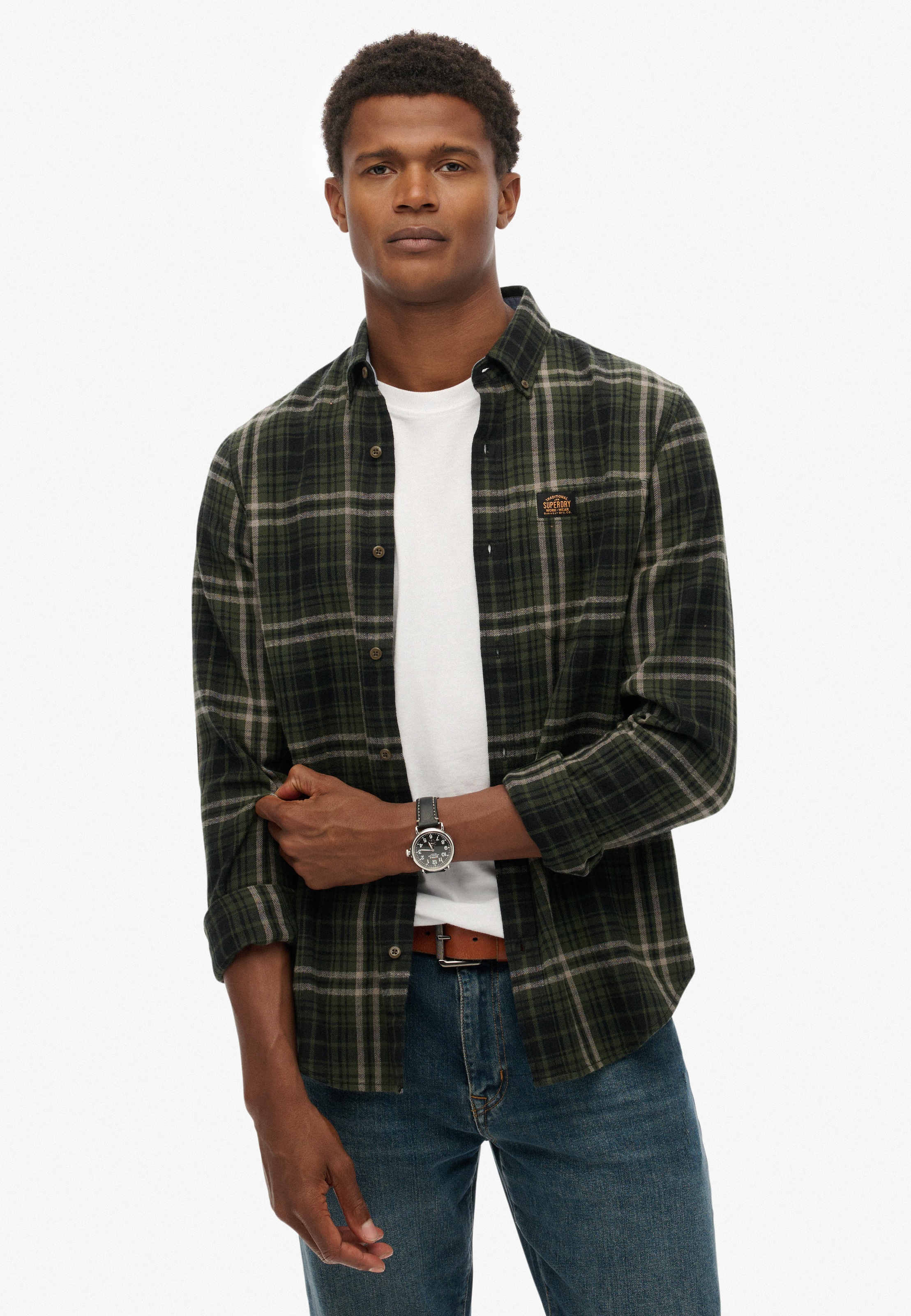 Superdry Langarmhemd "L/S COTTON LUMBERJACK SHIRT" günstig online kaufen