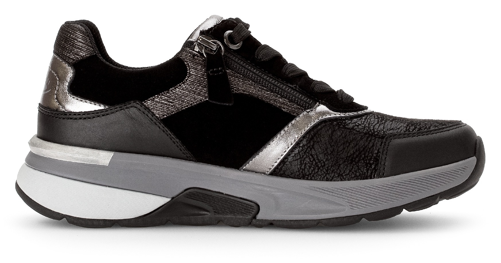 Gabor Rollingsoft Keilsneaker, Keilabsatz, Freizeitschuh, Halbschuh, Schnür günstig online kaufen