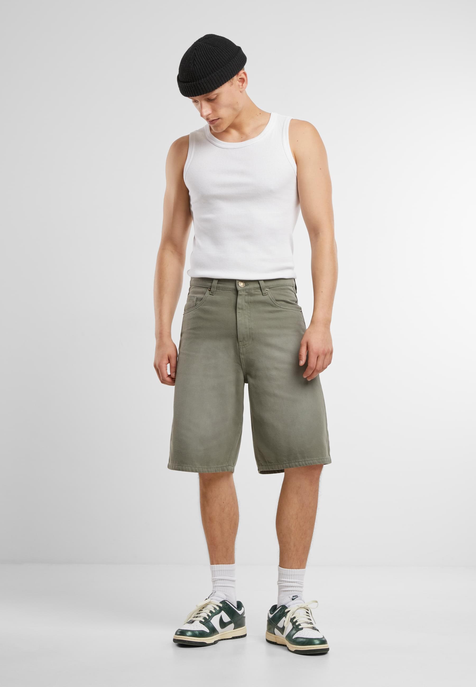 URBAN CLASSICS Shorts »Urban Classics Herren 90's Heavy Denim Shorts«, (1 tlg.)
