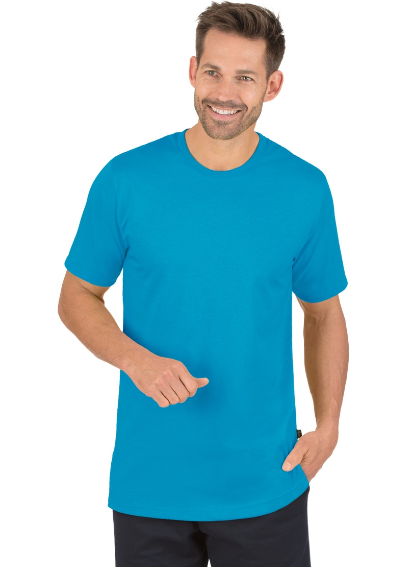 Trigema T-Shirt "TRIGEMA T-Shirt aus 100% Baumwolle" 1 Stk. tlg. günstig online kaufen