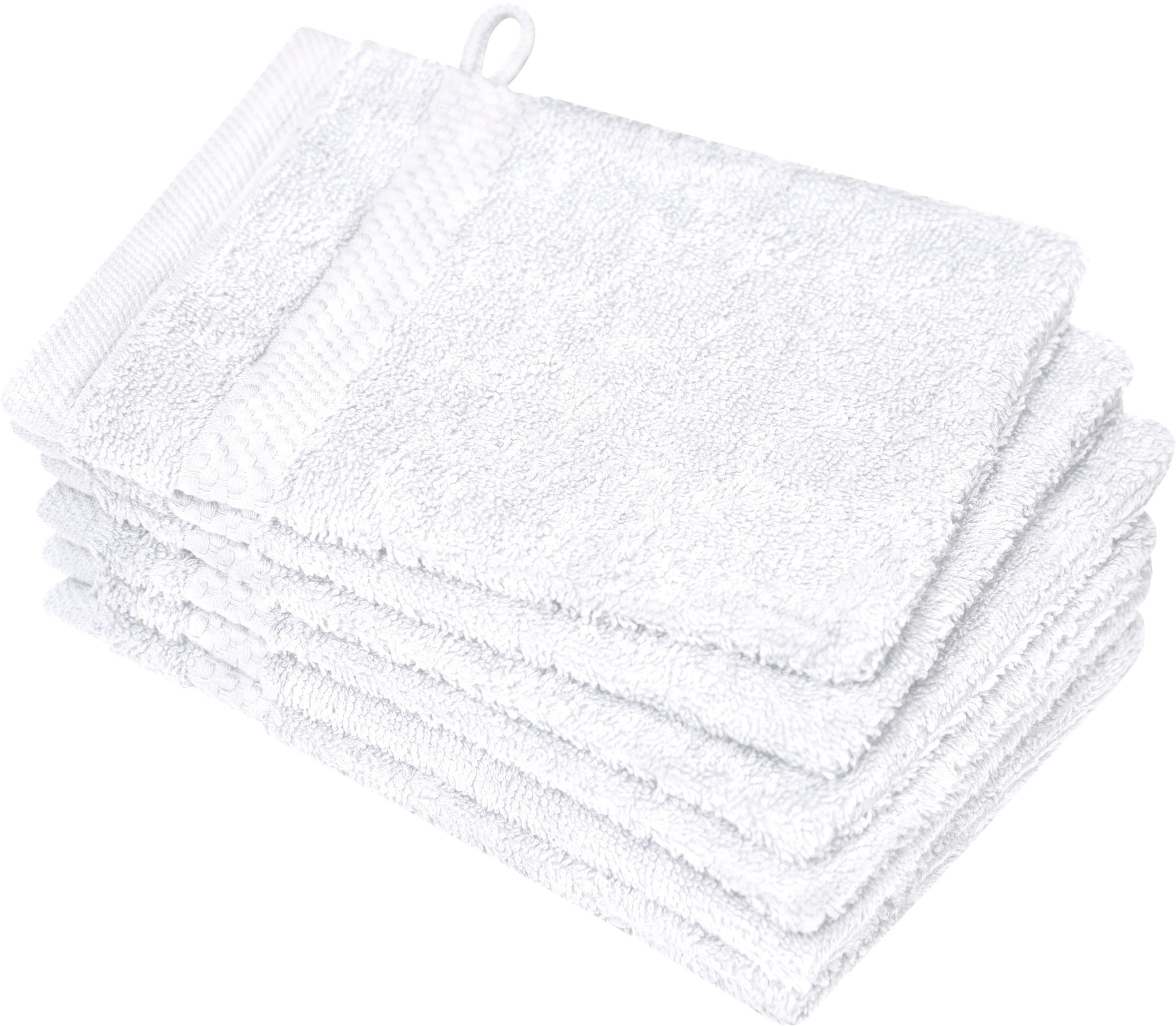 Dyckhoff Waschhandschuh "Planet" 450 g/m², aus reiner Baumwolle, trocknergeeignet
