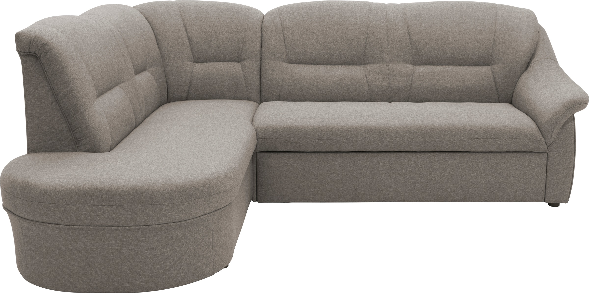 Thumbnail - DOMO collection Ecksofa "Faenza für kleine Räume, Stellmaße 232,176cm, komfortabel, L-Form" mit Ottomane, zeitlos, elega...