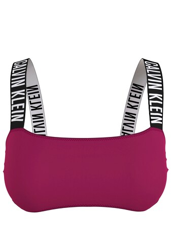 Calvin Klein Swimwear Bandeau-Bikini-Top »Classic«, mit Schriftzügen an den Trägern kaufen