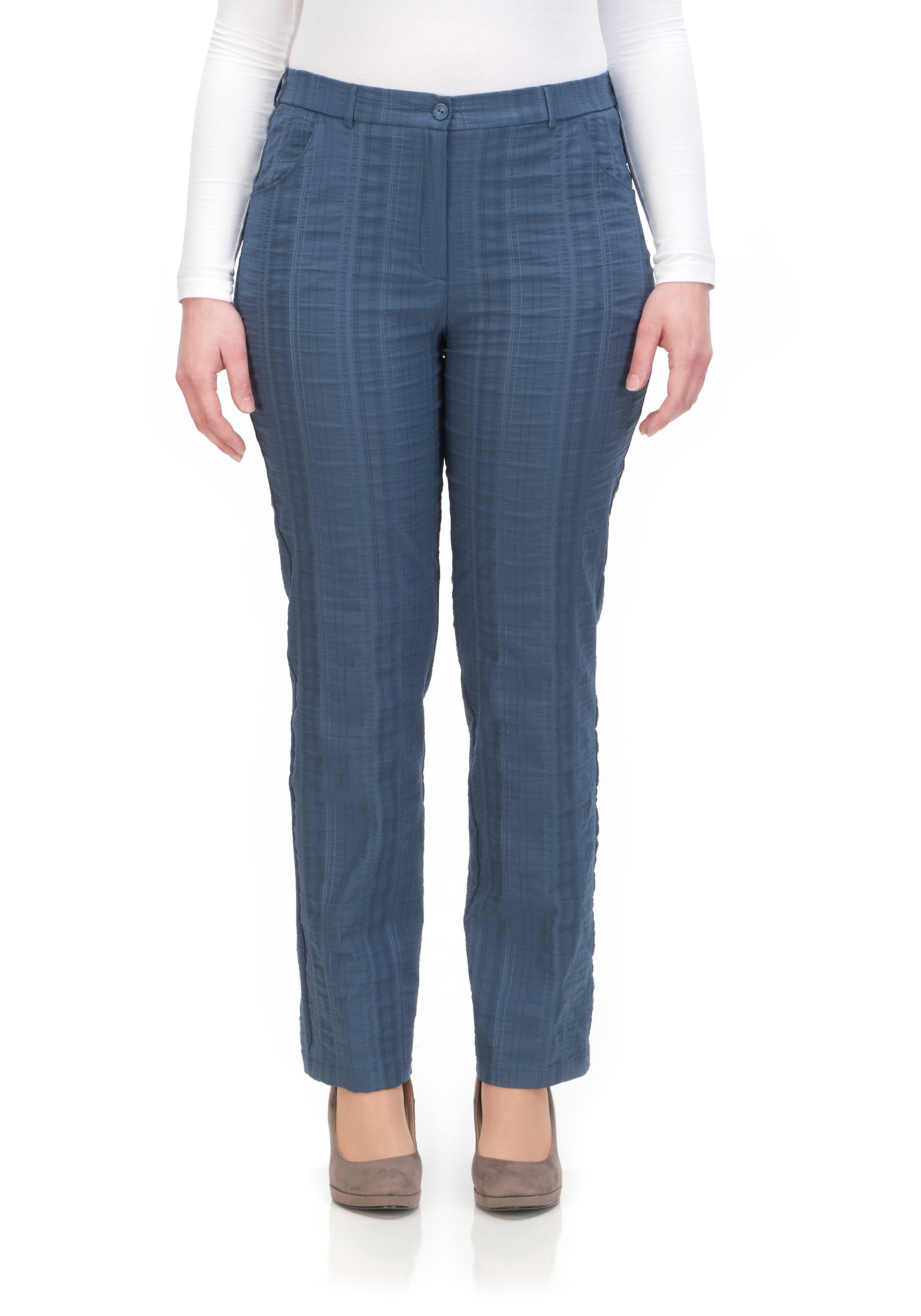 KjBRAND Stoffhose "Bea" Sommerhose optimale Passform in Quer-Stretch