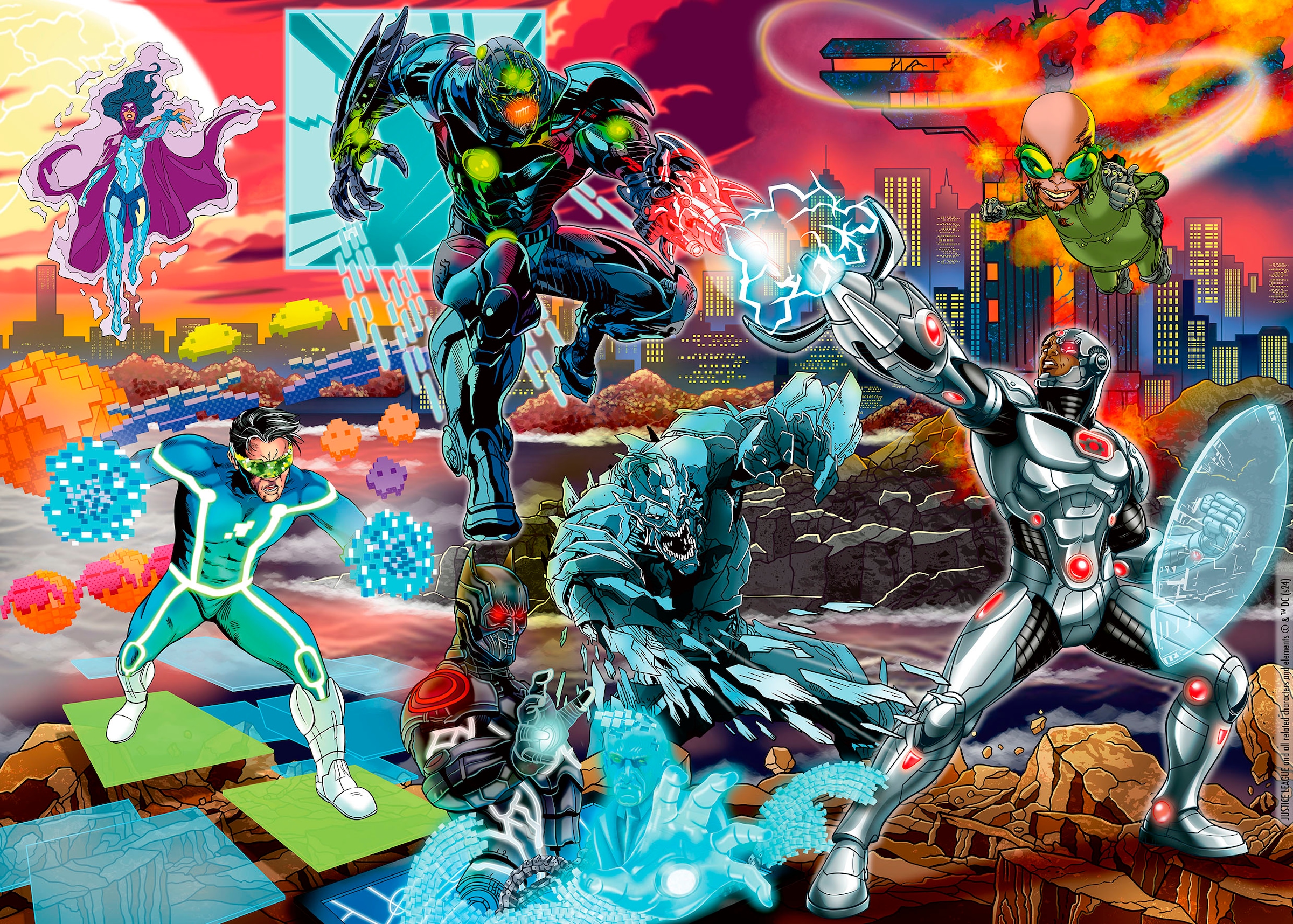 Ravensburger Puzzle »DC Comics, Justice League - Cyborg«, Made in Germany