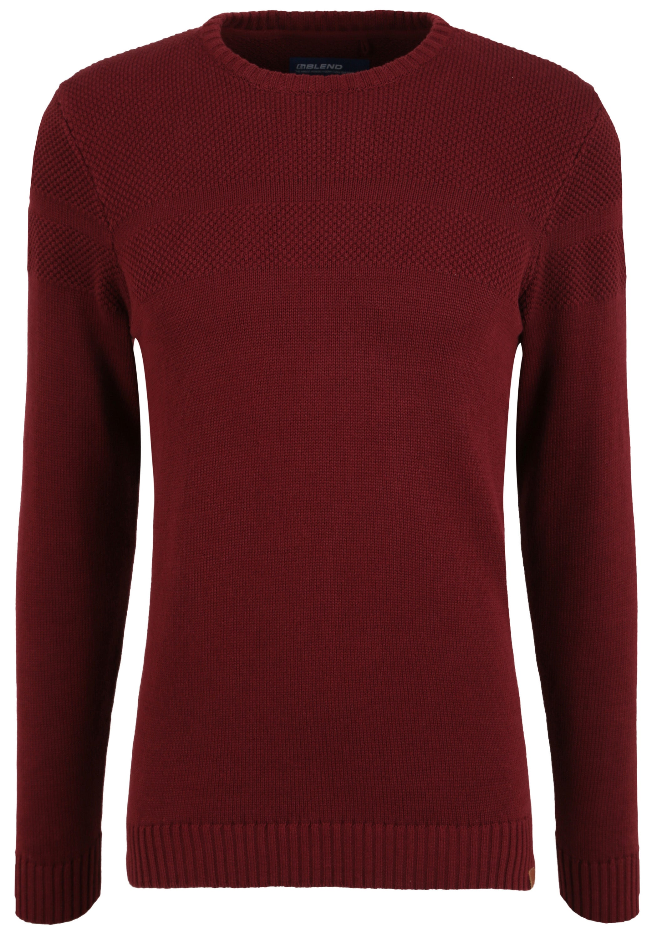 Blend Strickfleece-Pullover "Strickpullover BHGastamo"