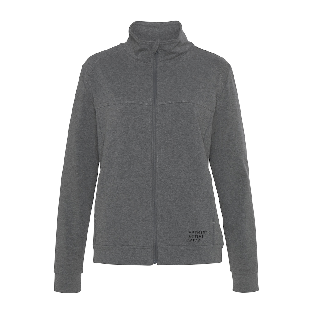 Vivance active Sweatjacke »-Sportjacke«, mit seitlichen Taschen