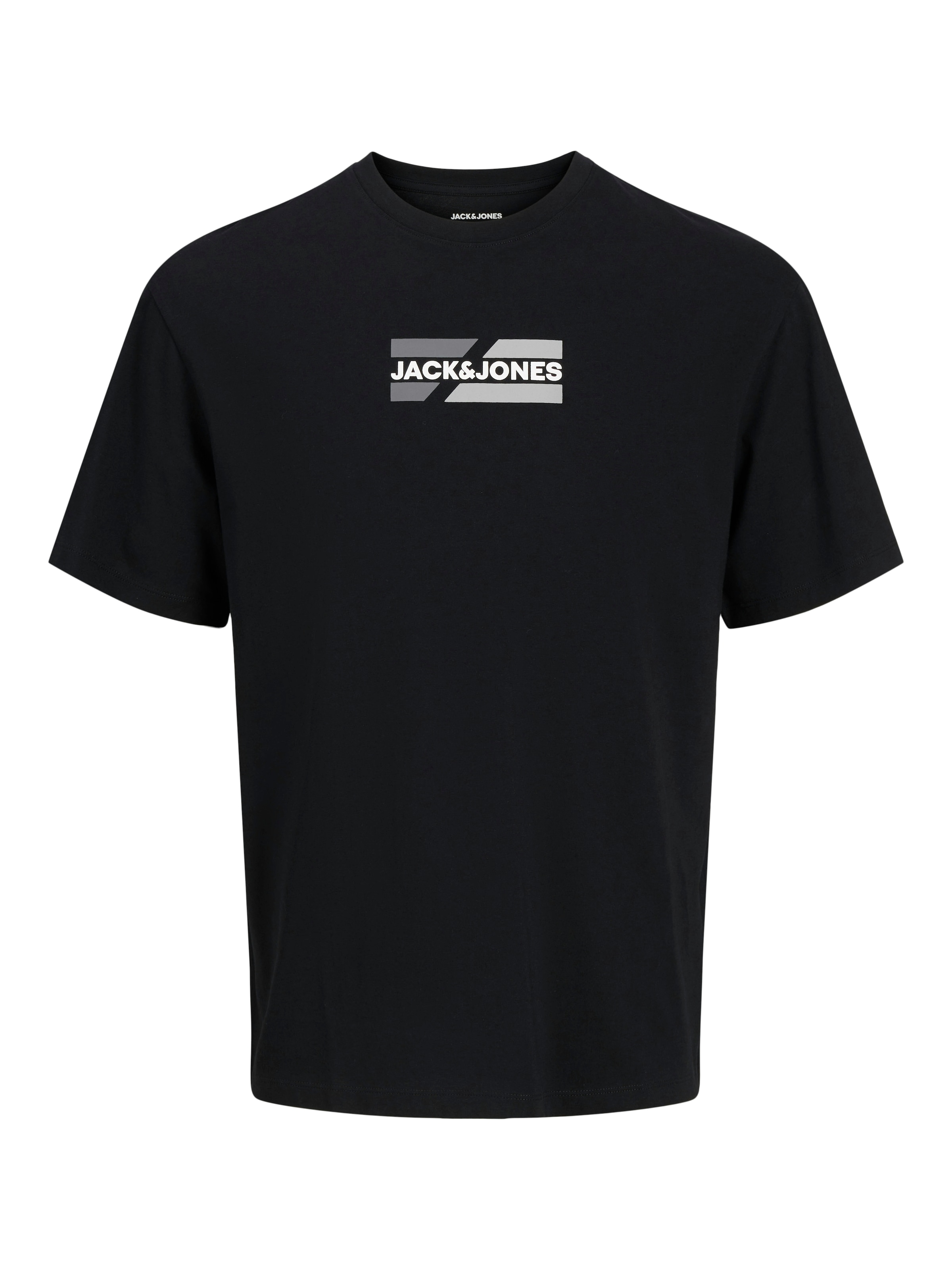 Jack & Jones Rundhalsshirt »JJECORP GRAPHIC TEE SS O-NECK NOOS«, mit Logo Print