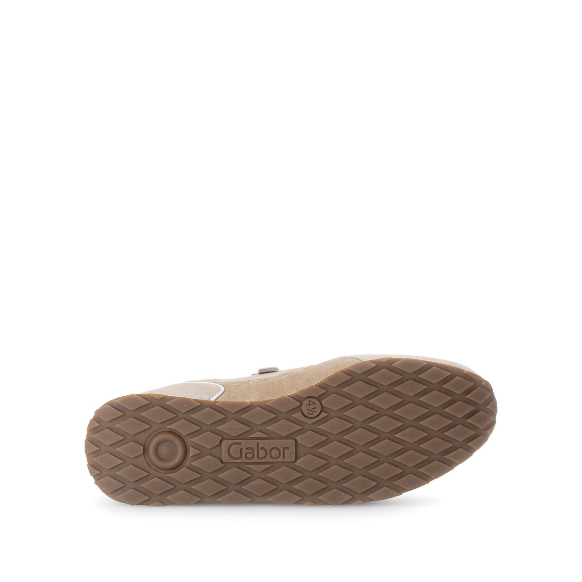 Gabor Sneaker »Sneaker low Materialmix Leder/Lederimitat«