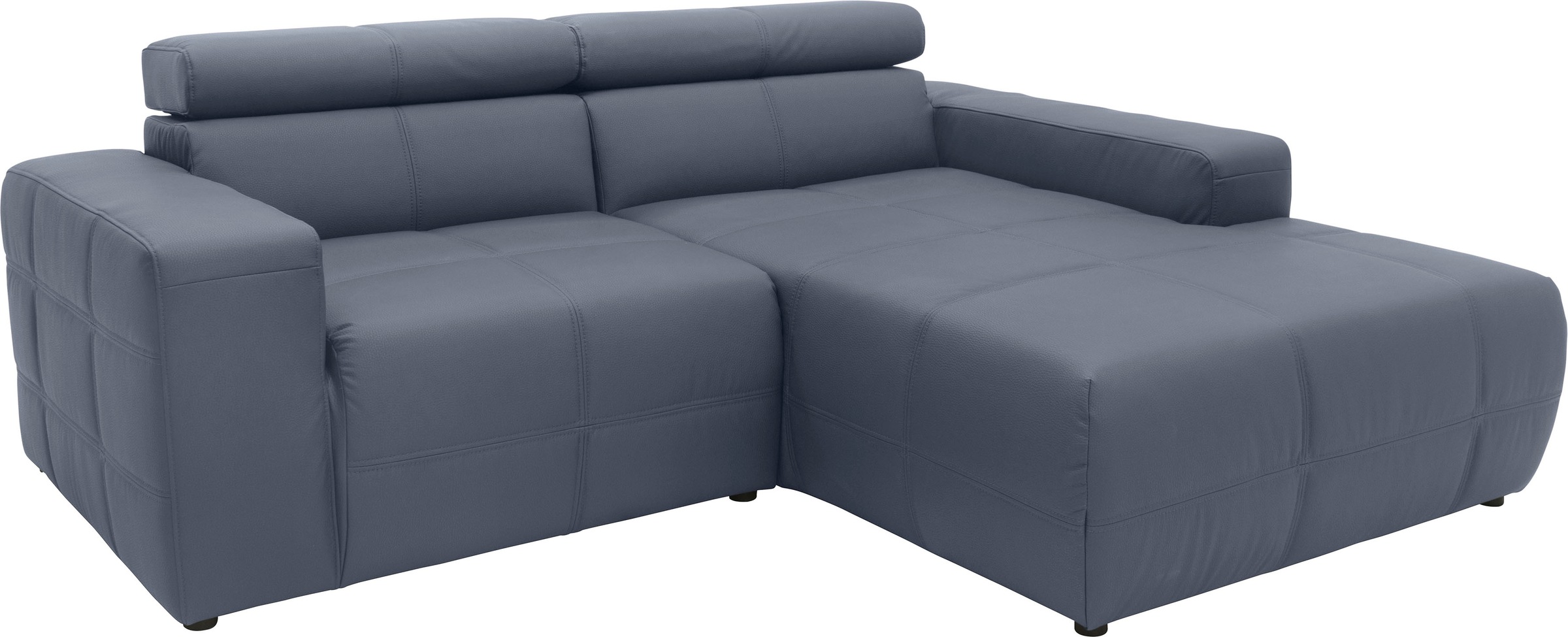 DOMO collection Ecksofa "Brandon, inkl. Kopfteilverstellung, B/T/H: 214/100 günstig online kaufen