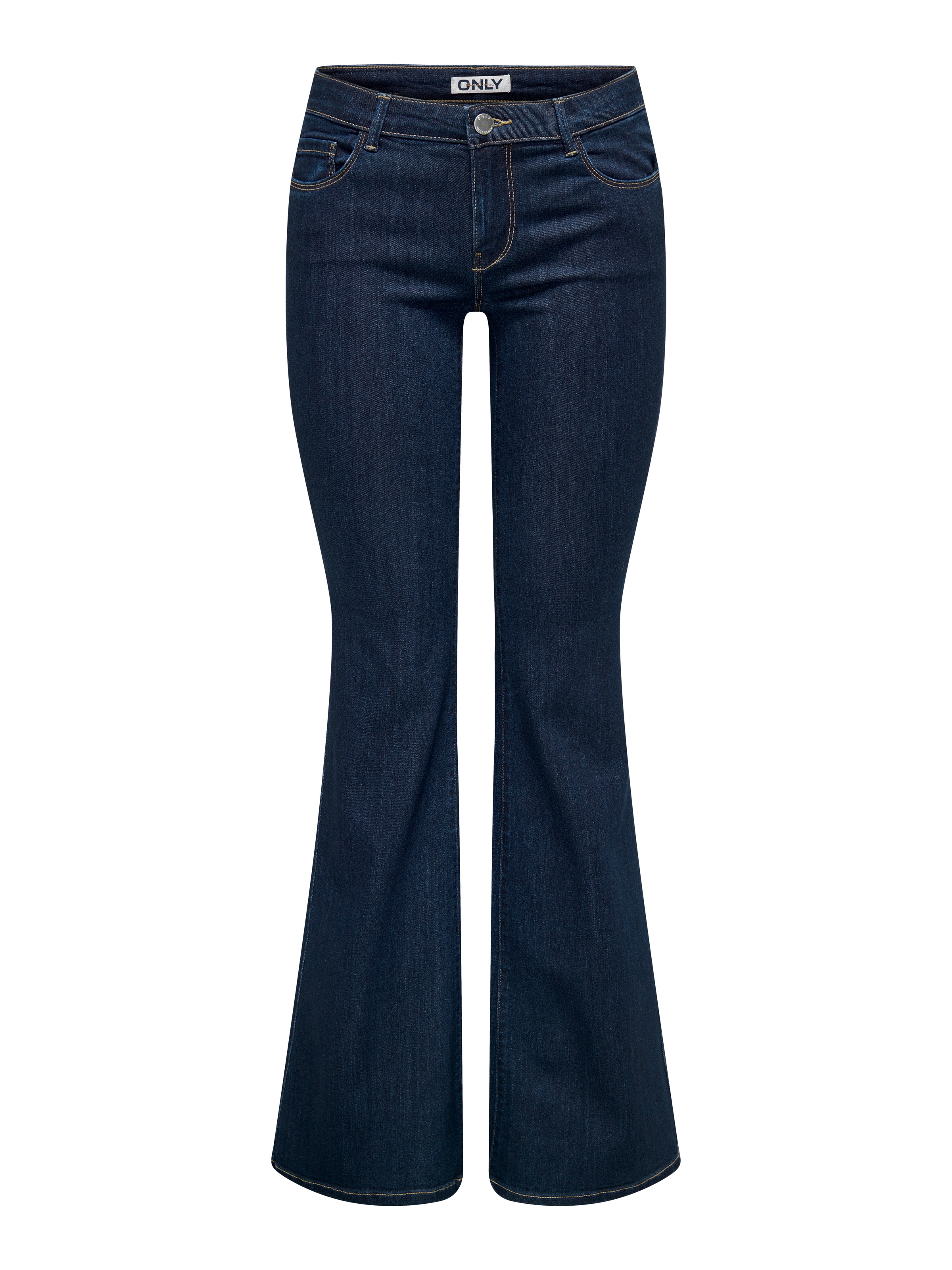 ONLY Bootcut-Jeans »ONLHELLA LOW RETRO FLARED DNM« Viskosemischung, bootcut fit