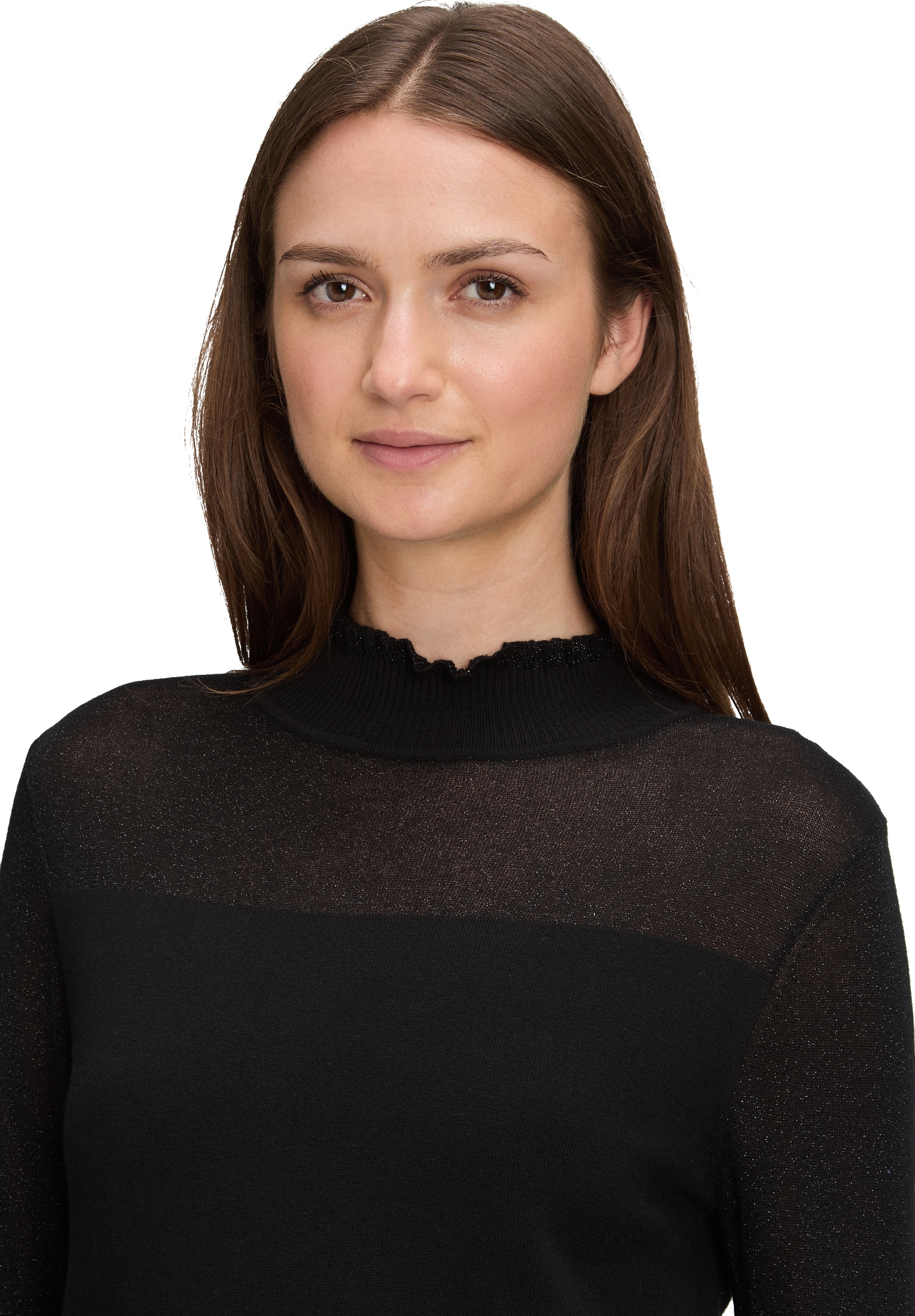 Betty&Co Strickkleid »Damen Strickkleid mit Lurexfaden« Ohne Tasche