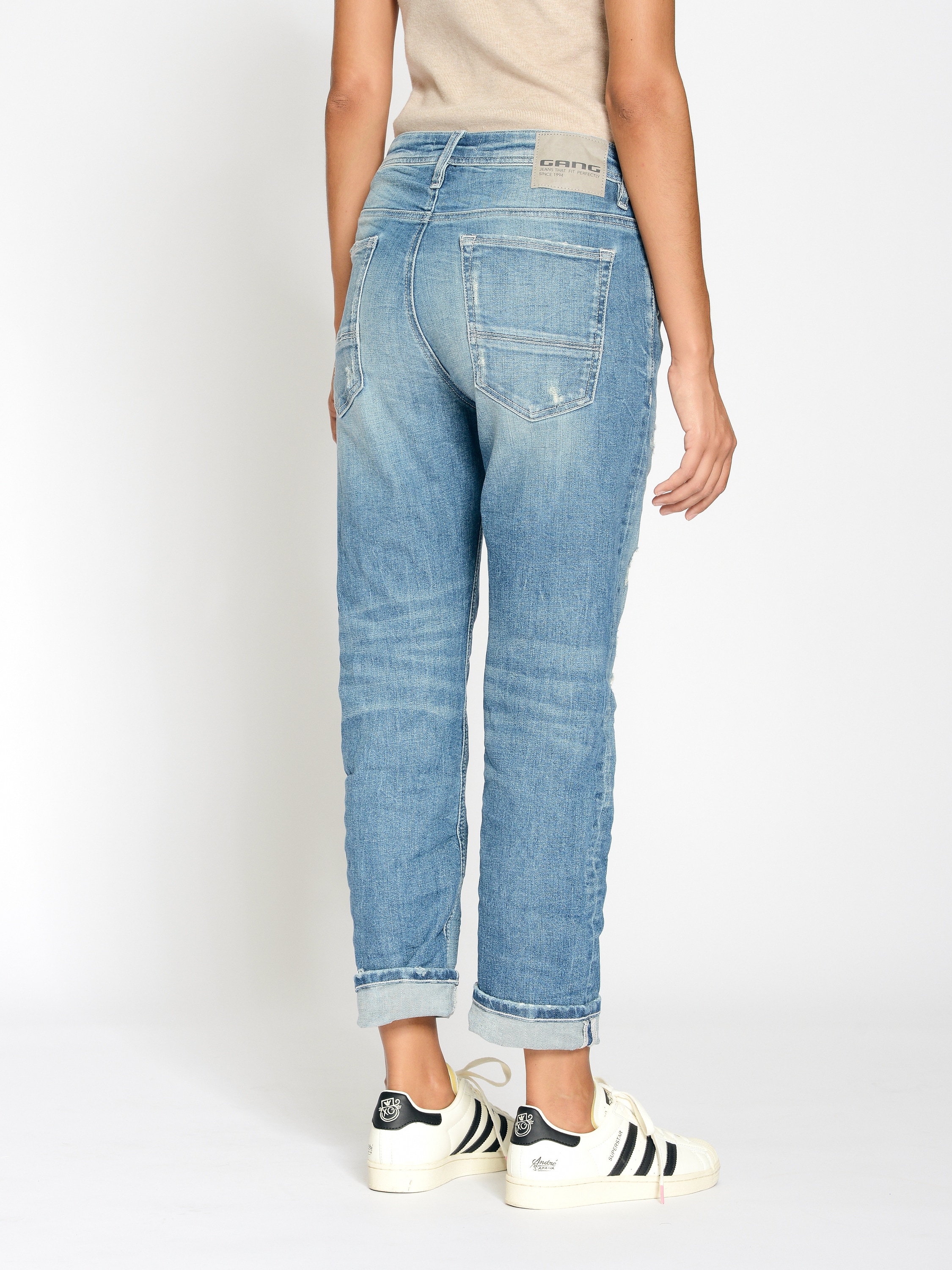 GANG Boyfriend-Jeans »GANG Jeans Boyfriend 94NICA CROPPED«