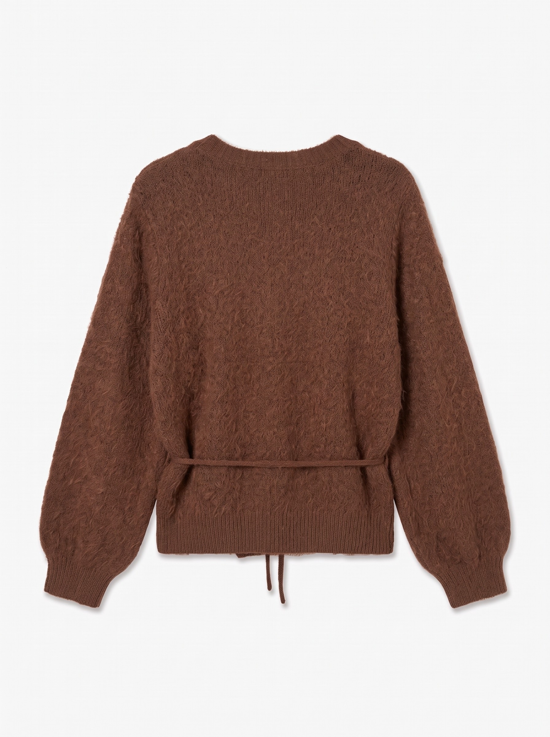 Vero Moda Strickjacke »VMBERRY LS O-NECK TIE CARDIGAN NOOS« Materialmix