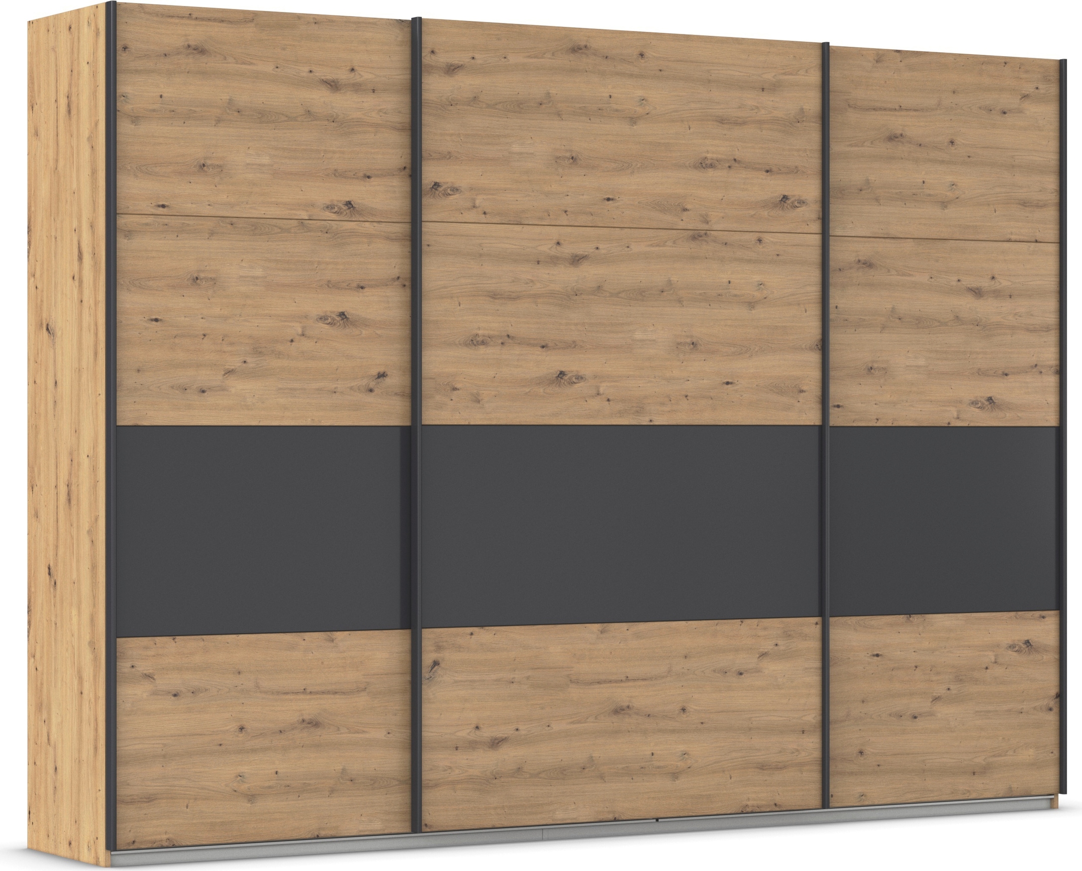 OTTO home Kleiderschrank "Mehrzweckschrank Aktenschrank Möbel Mietswohnung Schlafzimmer CORTONA" Breiten 203/271/315/360 cm, Höhen 210/229 cm, inkl. Inneneinteilung, 2 Stoffboxen extra Einlegeböden MADE IN GERMANY