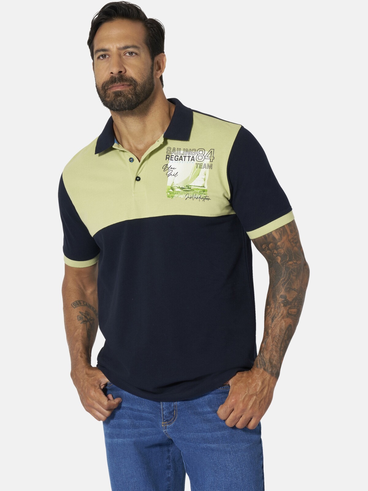 Jan Vanderstorm Poloshirt "Poloshirt JARAR" günstig online kaufen