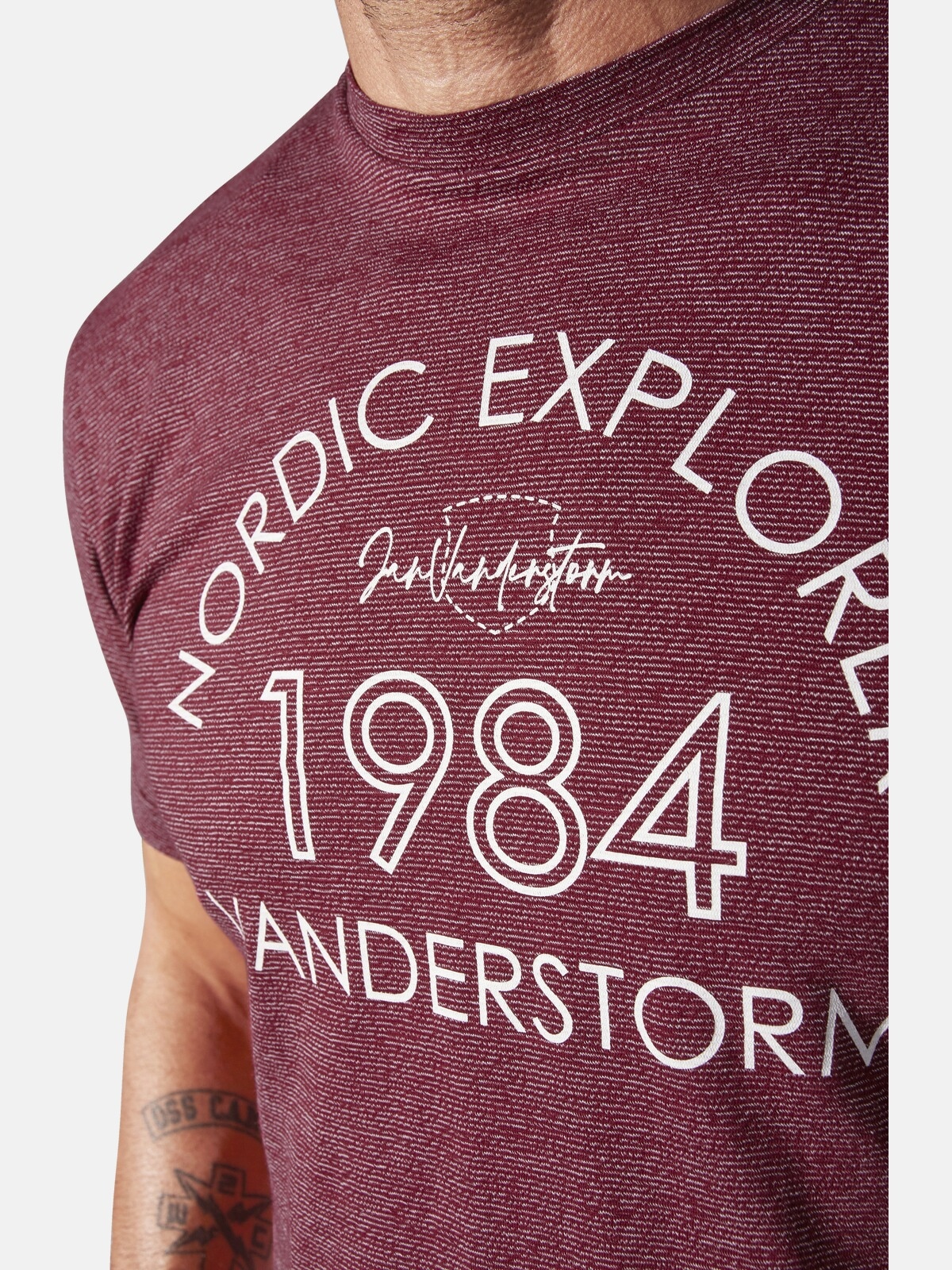 Jan Vanderstorm T-Shirt »T-Shirt KERLOVAN«