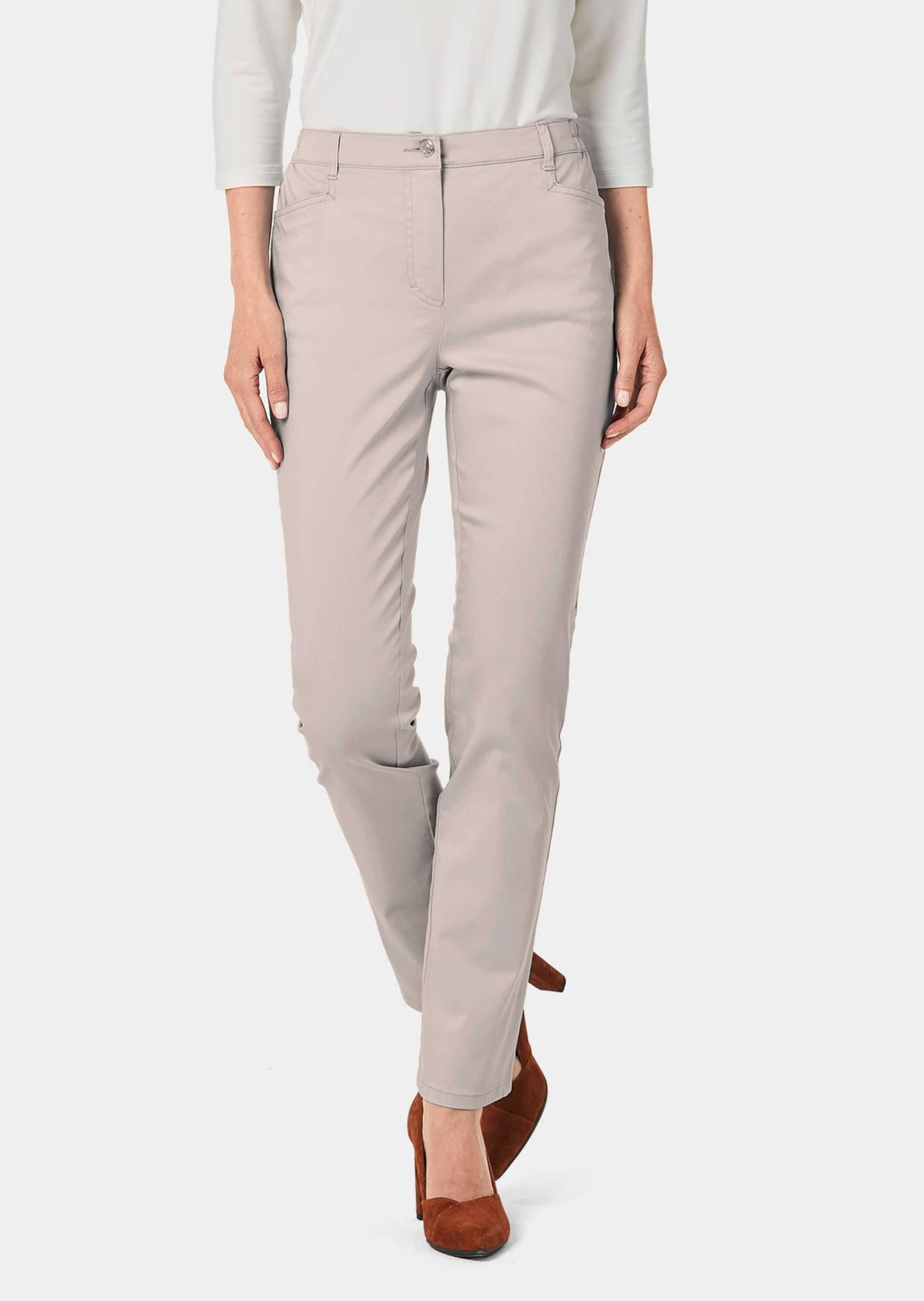 GOLDNER Stoffhose »Baumwollhose CARLA Leichte Baumwoll-Hose CARLA«