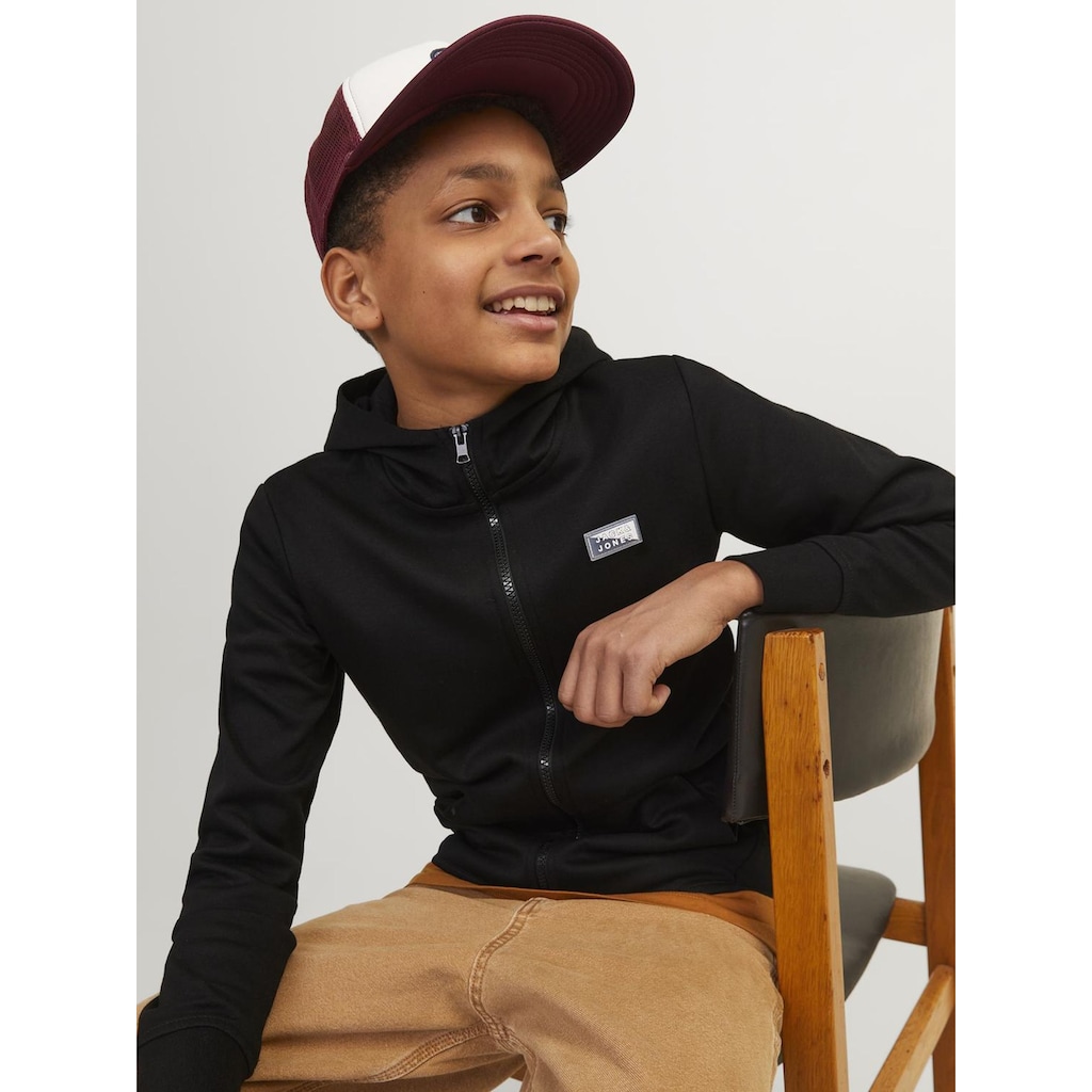 Jack & Jones Junior Sweatjacke »JCOAIR SWEAT ZIP HOOD NOOS JNR«