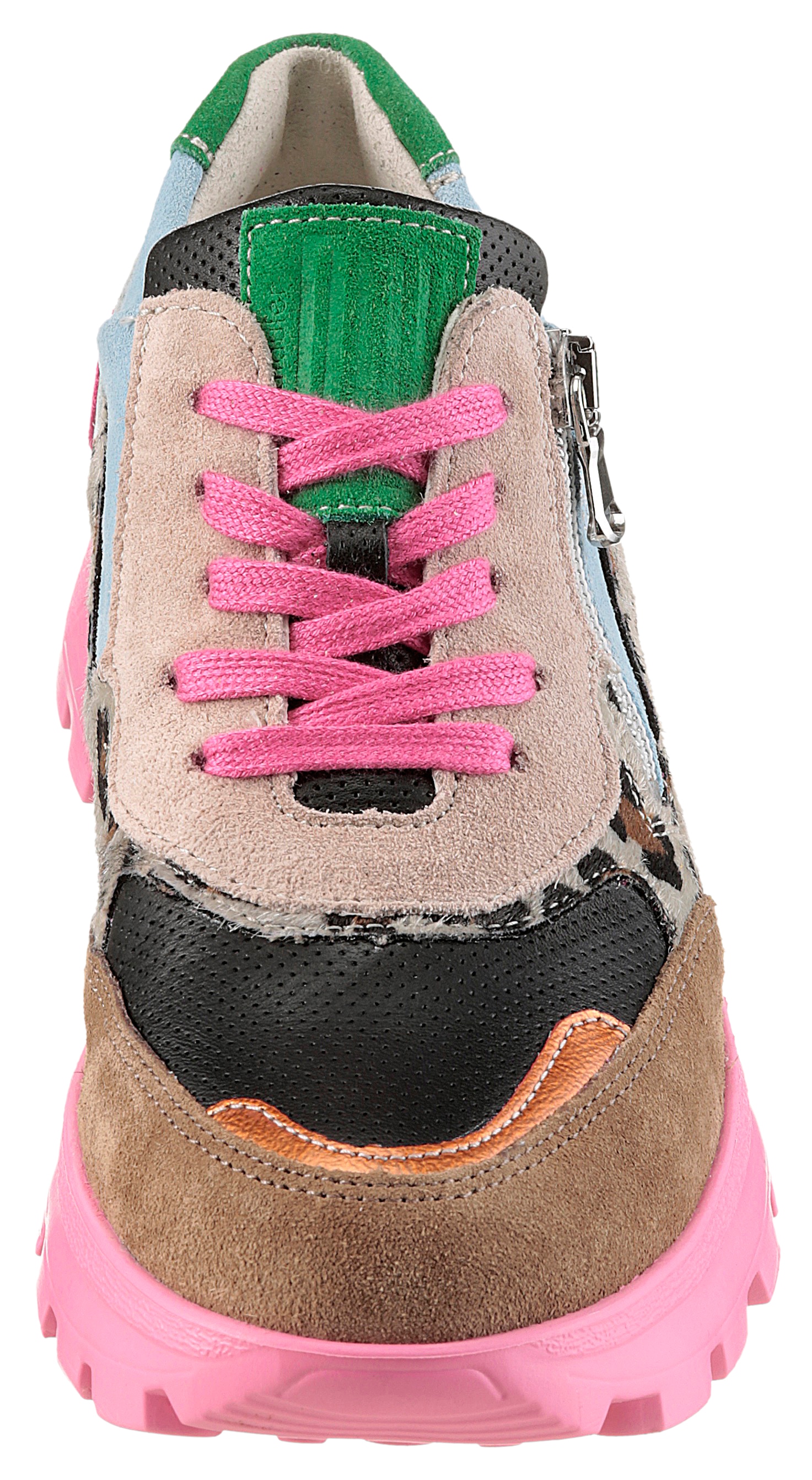 Waldläufer Keilsneaker »H-AJALA«, in Komfortweite H = sehr weit, Freizeitschuh, Halbschuh, Schnürschuh