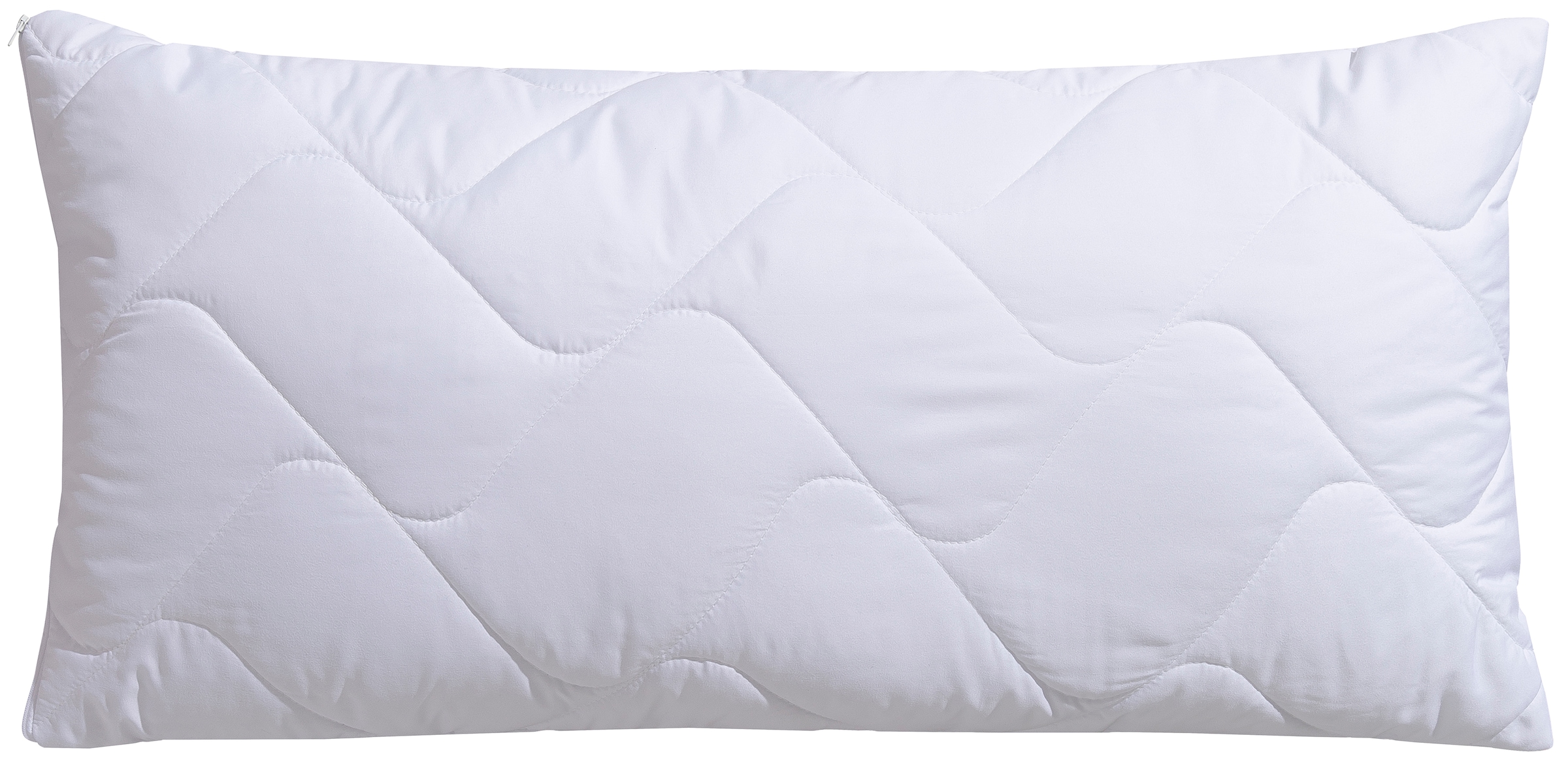 fan Microfaserkissen "Microfaser kochfest, Kopfkissen ist made in Germany" günstig online kaufen