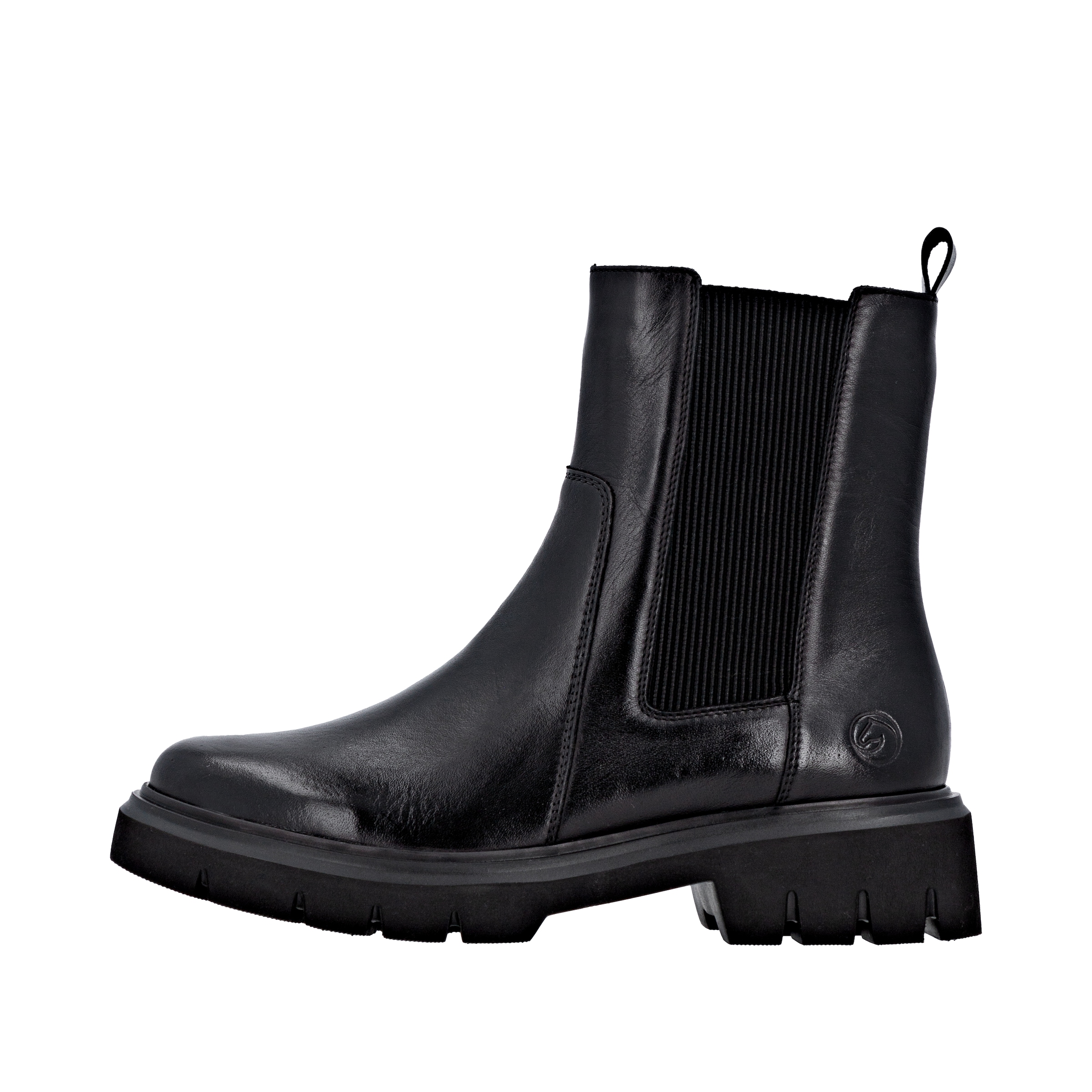 Remonte Chelseaboots, Klassik-Stiefelette, Boots, Profilsohle, mit Anziehlasche