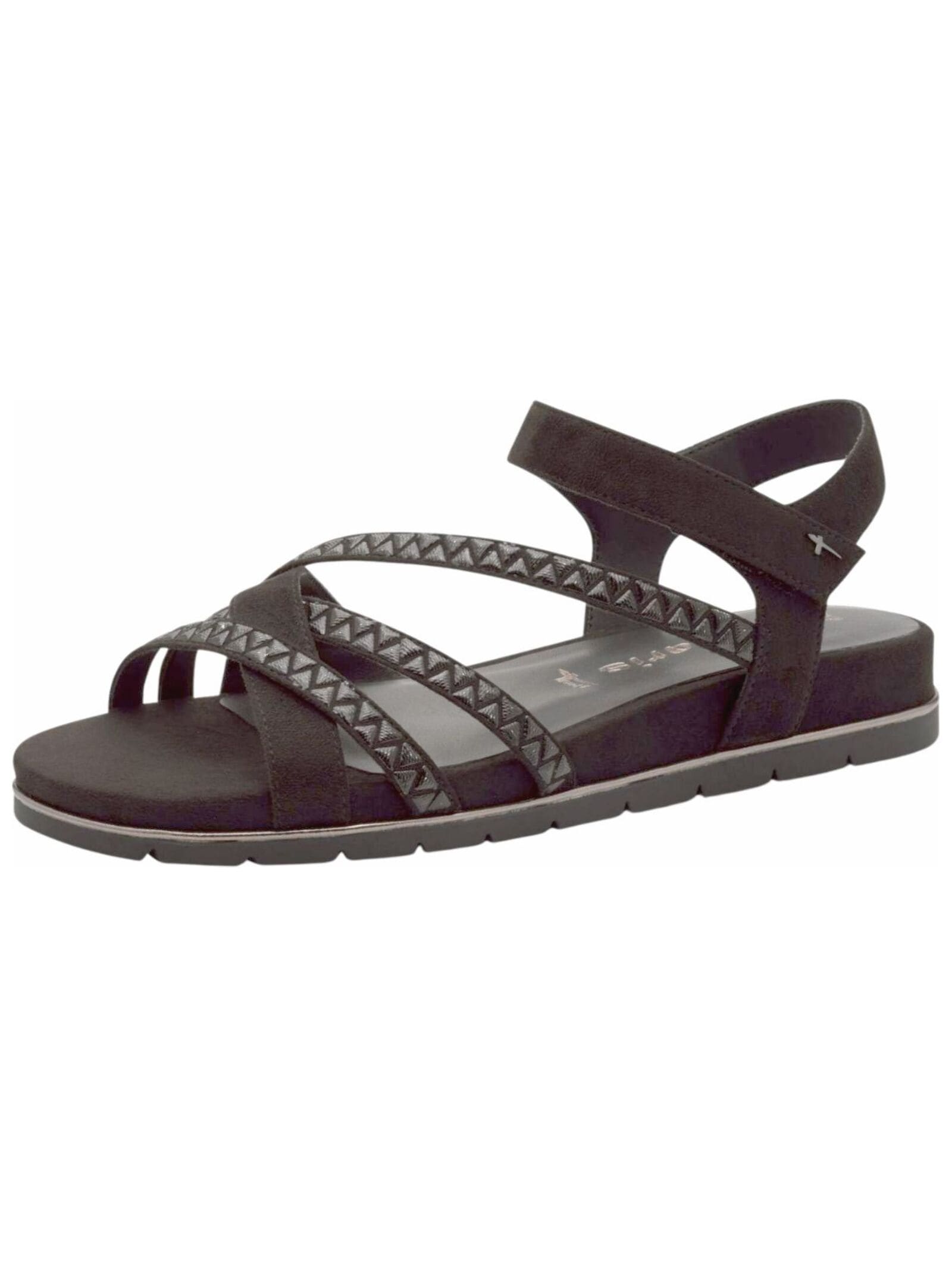 Tamaris Riemchensandale "Tamaris Sandalen Textil" günstig online kaufen