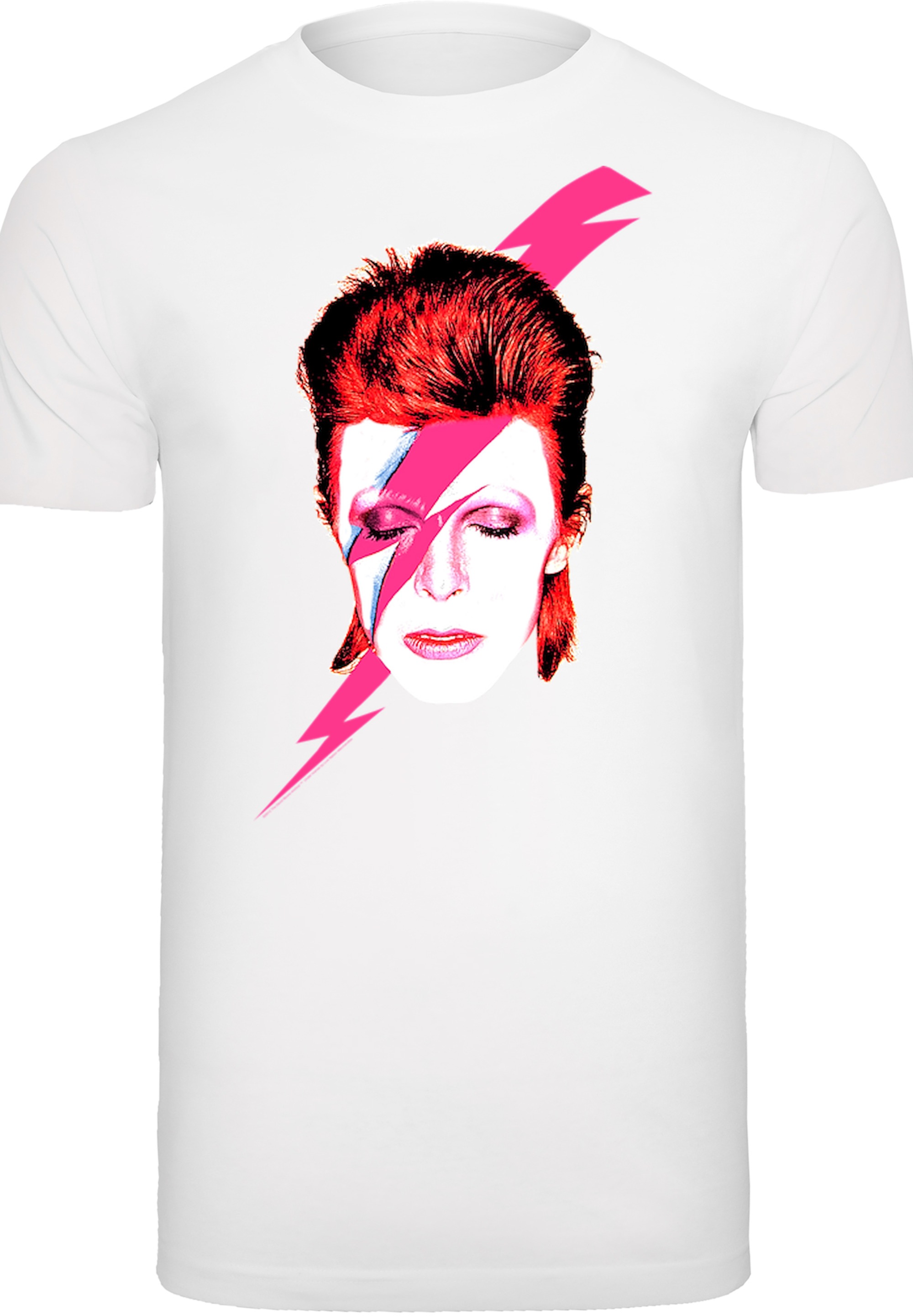 F4NT4STIC T-Shirt »David Bowie Aladdin Sane Lightning Bolt«, Herren,Premium Merch,Regular-Fit,Basic,Bandshirt