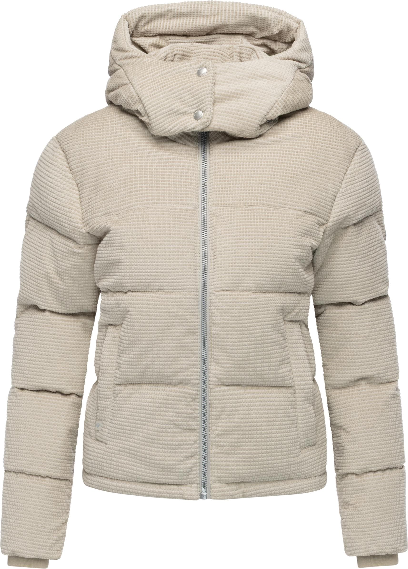 Ragwear Steppjacke "Roobie Cordy" mitKapuze Wasserdichte Winterjacke aus Ko günstig online kaufen