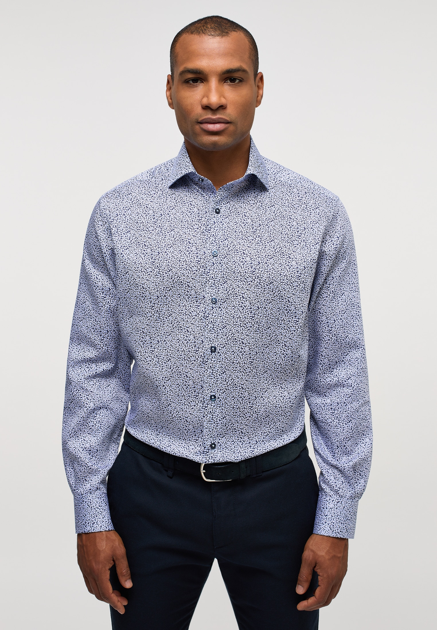 Eterna Langarmhemd "MODERN FIT", NON IRON (bügelfrei) günstig online kaufen