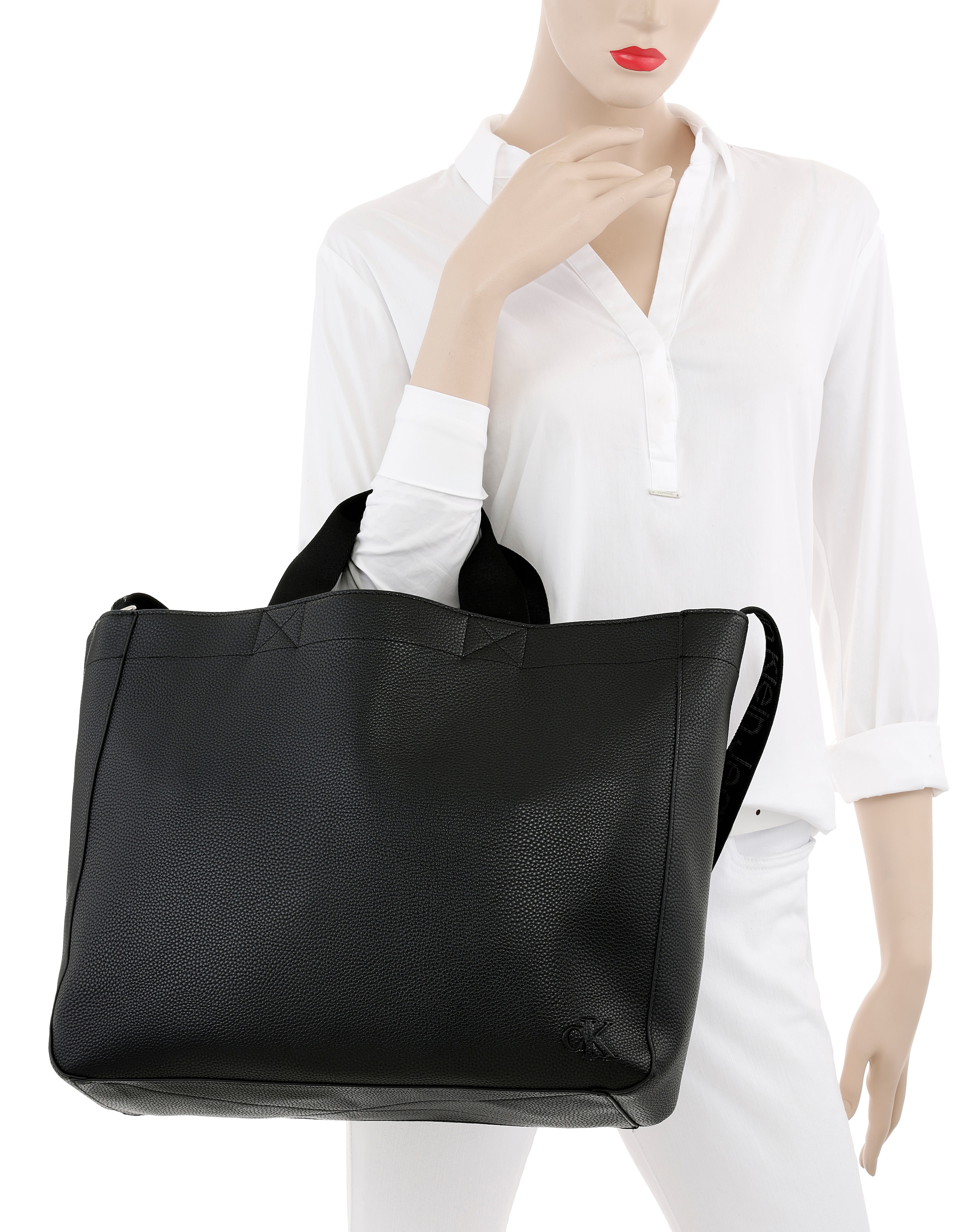 Calvin Klein Jeans Shopper »ULTRALIGHT SLIM TOTE34 PU«