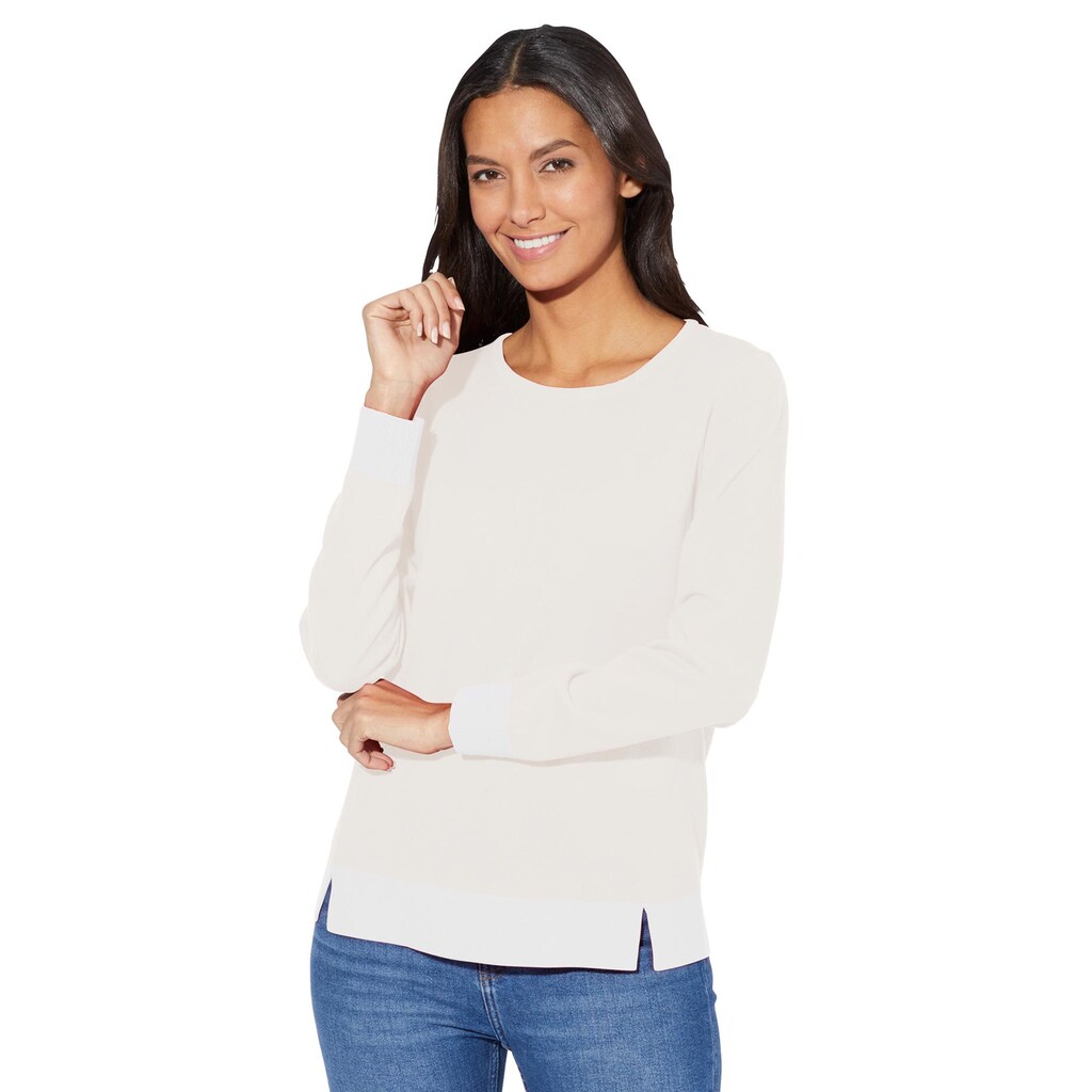 Classic Basics Rundhalspullover »Pullover« Classic Basics Rundhalspullover »Pullover«