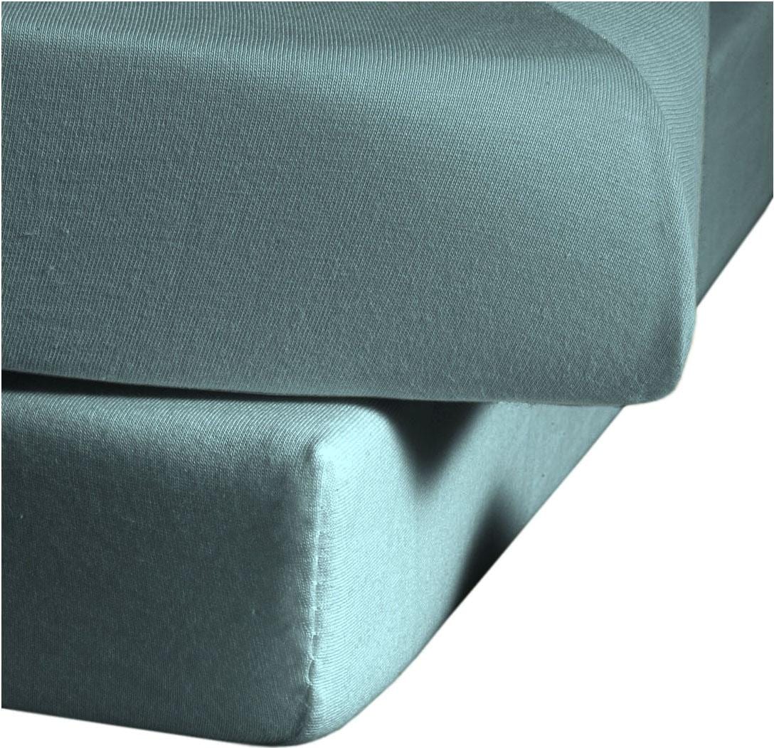 fleuresse »Colours in Gr. 90x200, 140x200 oder 180x200 cm« Mako Satin, für Matratzen bis 23 cm Höhe, Bettlaken, Spannbetttuch