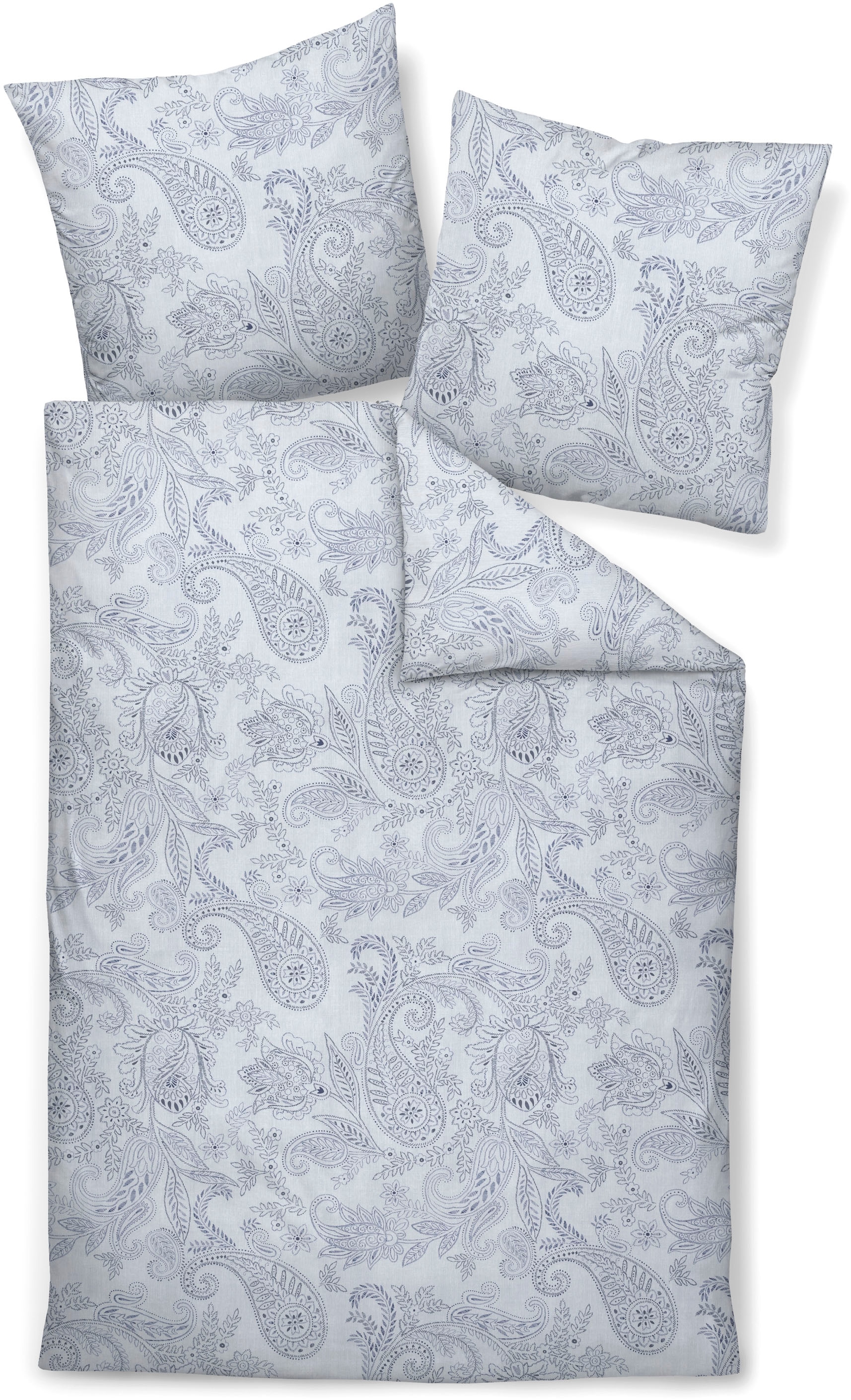 Janine Bettwäsche »Soft-Cotton71001 0« mit Reissverschluss