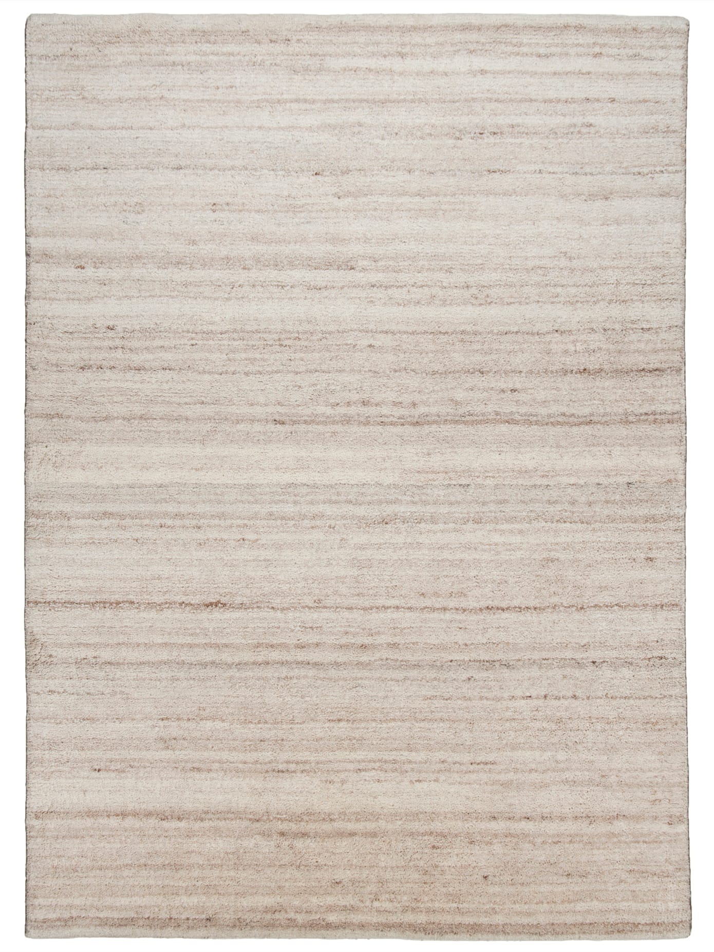 Teppich HEINE HOME Gr. 8, beige (natur), H:16mm Ø:100cm, Wolle, Teppiche, Teppich 6