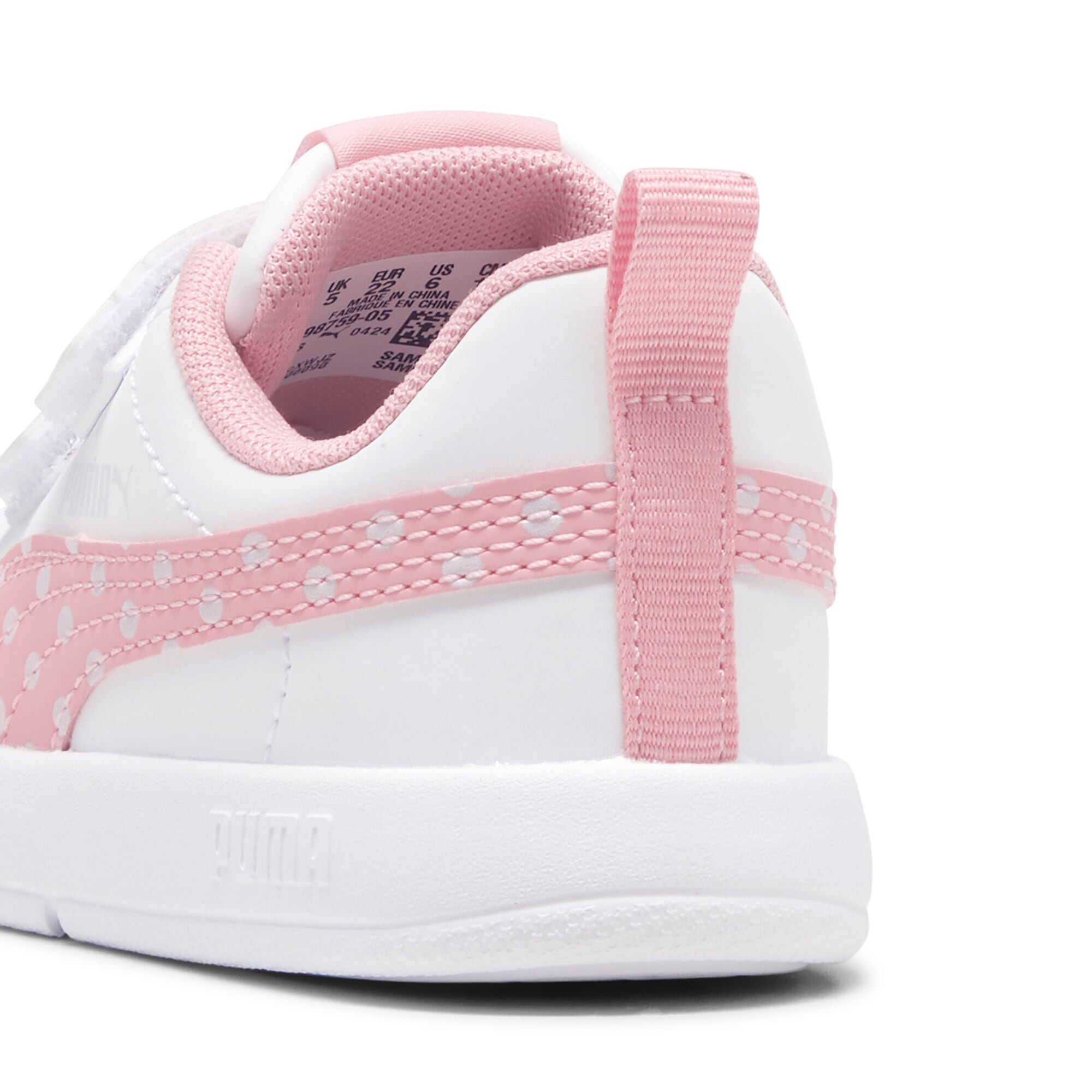 PUMA Sneaker »Courtflex V3 Dotty Sneakers Klein Mädchen«