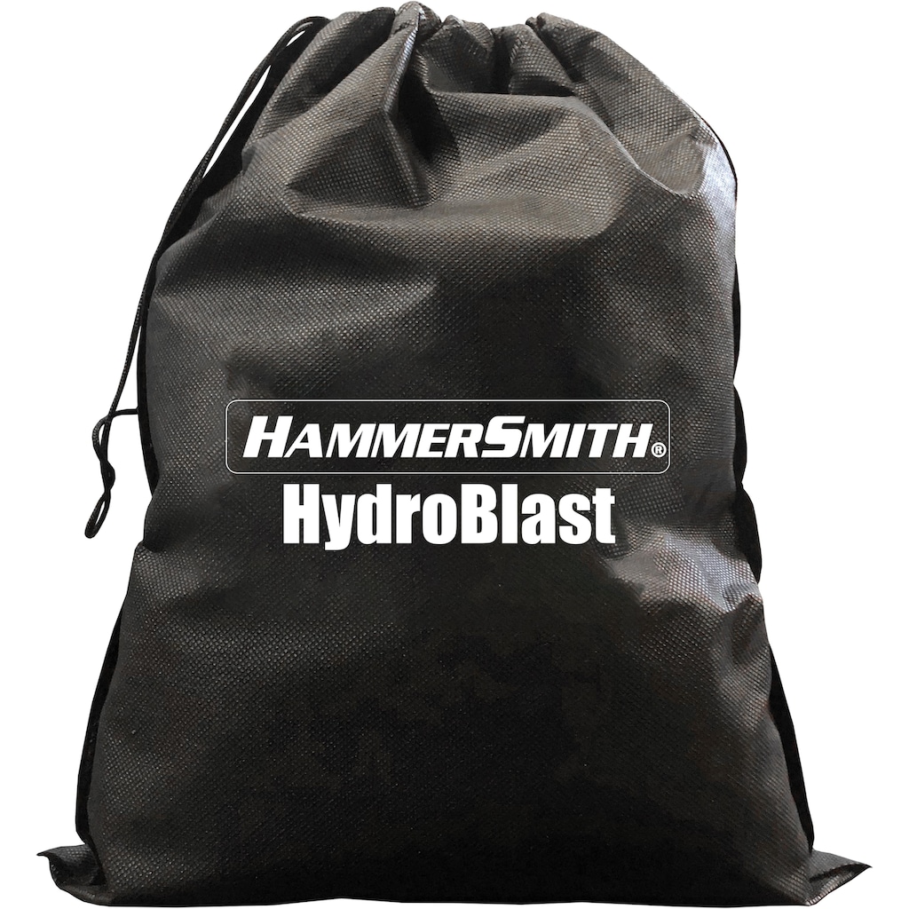 MediaShop Akku-Hochdruckreiniger »Hammersmith HydroBlast«, (11 tlg.), Funktioniert mit Gartenschlauch, Wasserhahn oder Eimer