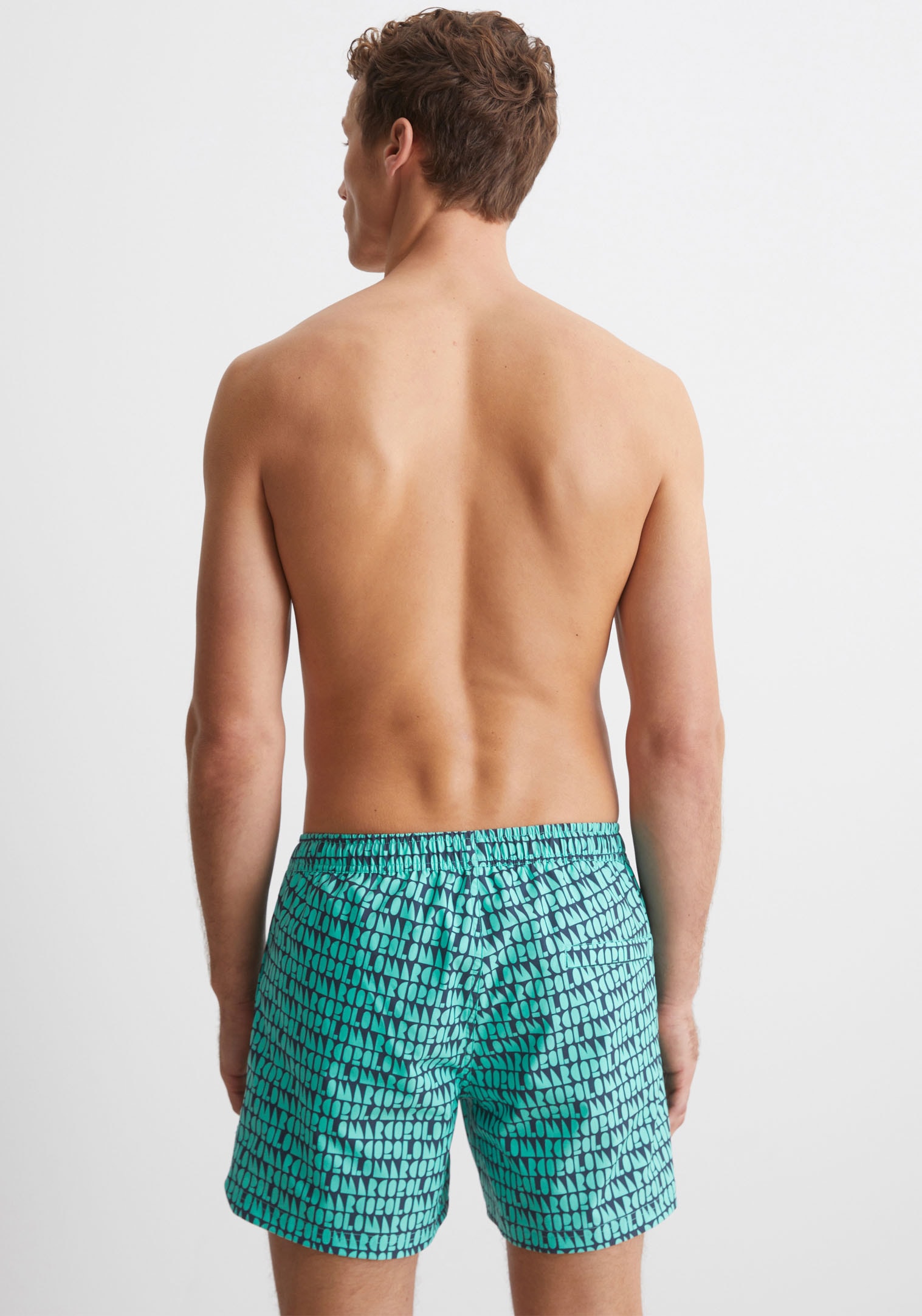 Marc O'Polo Badeshorts »Mini Geo Print«, mit trendigem Allover-Print