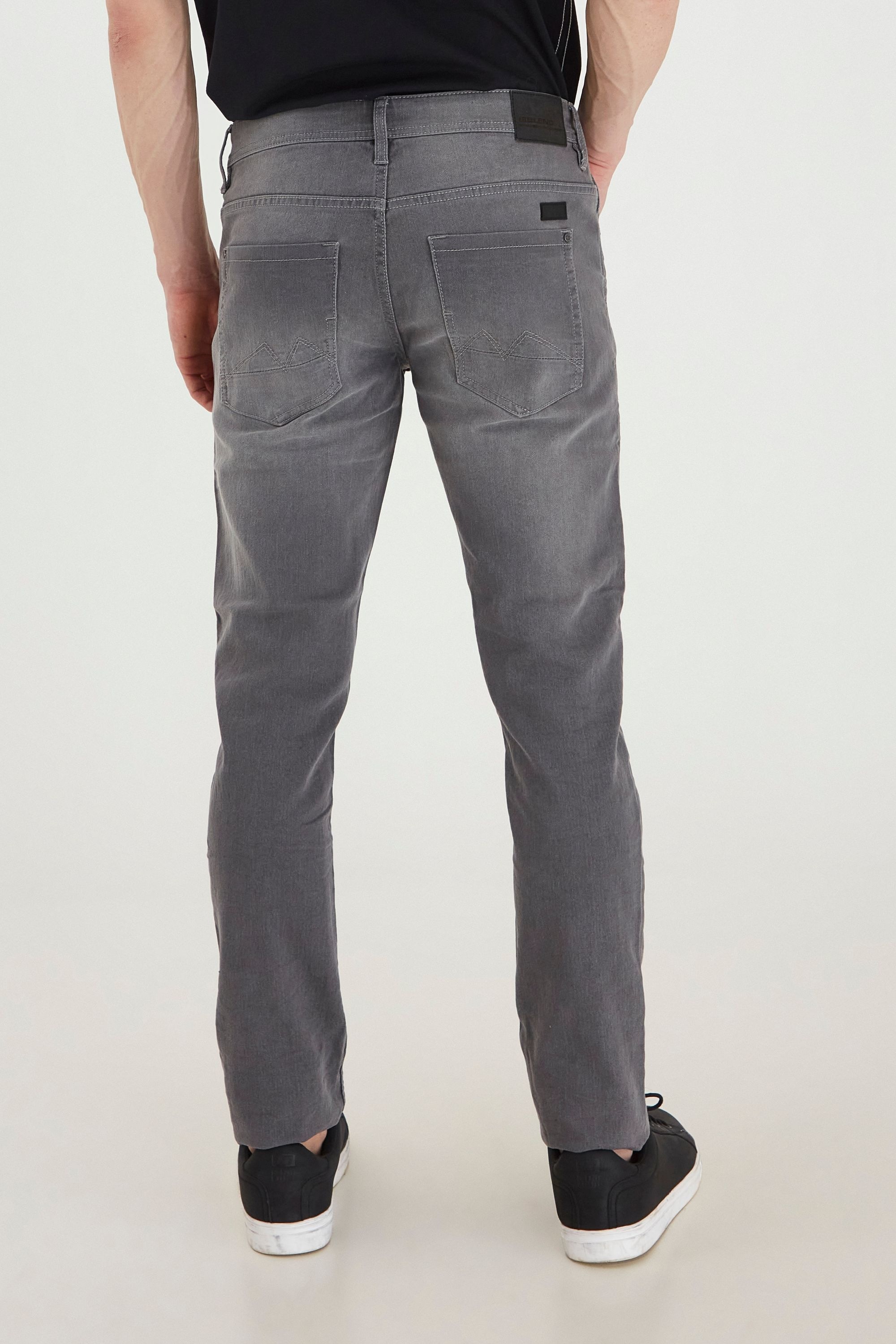 5-Pocket-Jeans BLEND "BHPico", Herren, Gr. 31, Länge 32, denim dunkelgrau, Jeans, 98% Baumwolle, 2% Elasthan, unifarben, skinny fit lang, Jeans 5-Pocket-Jeans, Jeanshose mit tiefem Bund und schmalem Bein - Cirrus Fit 6