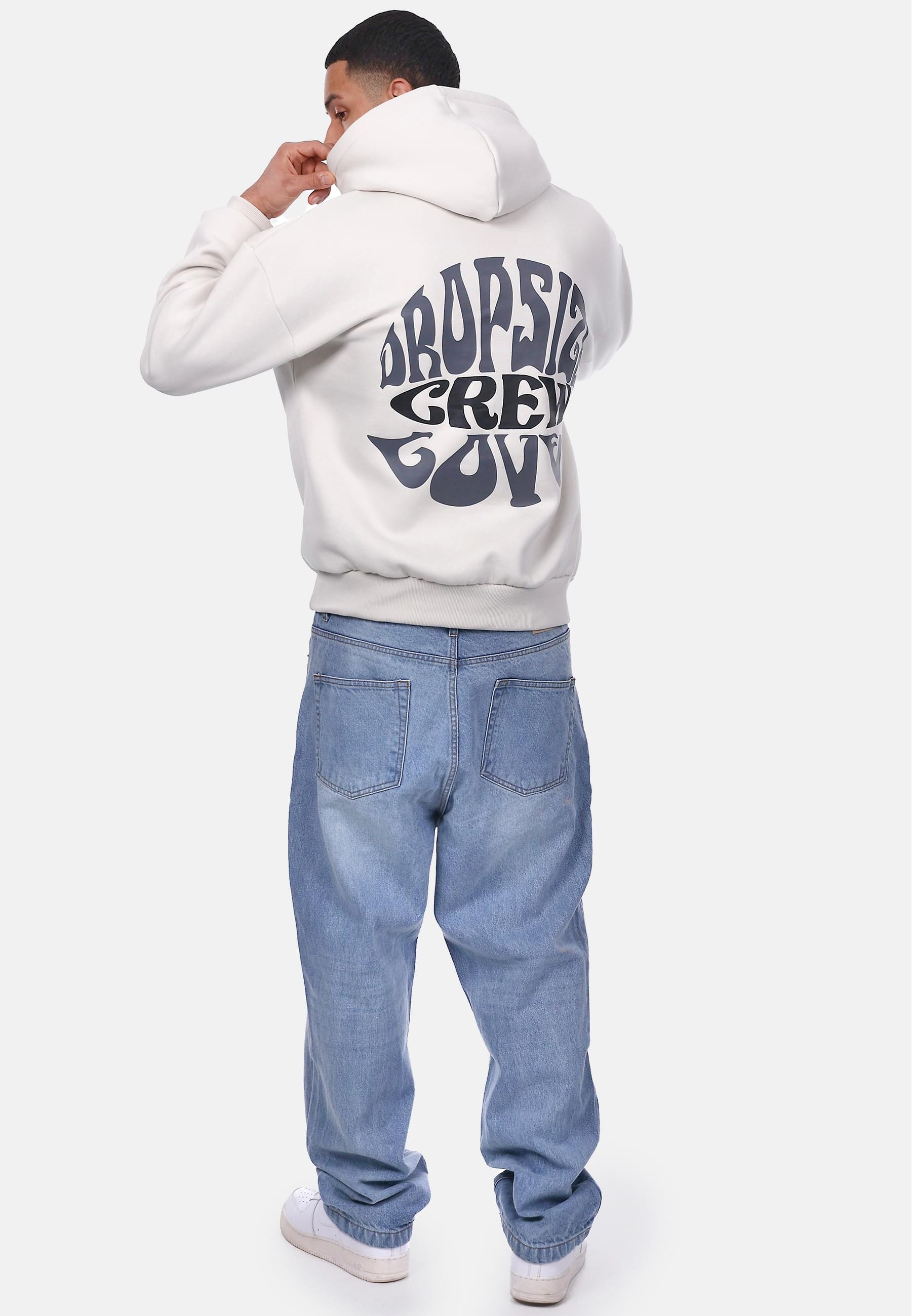Dropsize Kapuzensweatshirt »Dropsize HEAVY OVERSIZE CREWLOVE HOODIE«, (1 tlg.)