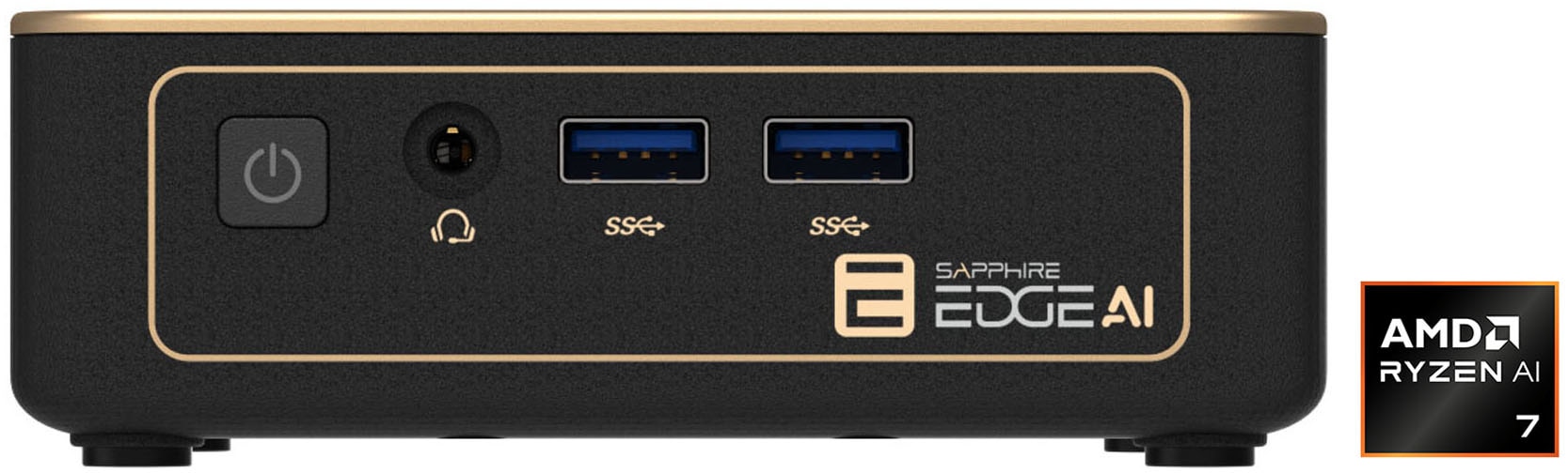 Sapphire Barebone-PC »EDGE AI 350«