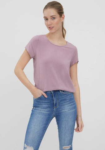 Vero Moda Shirtbluse »VMBECCA PLAIN SS TOP« kaufen