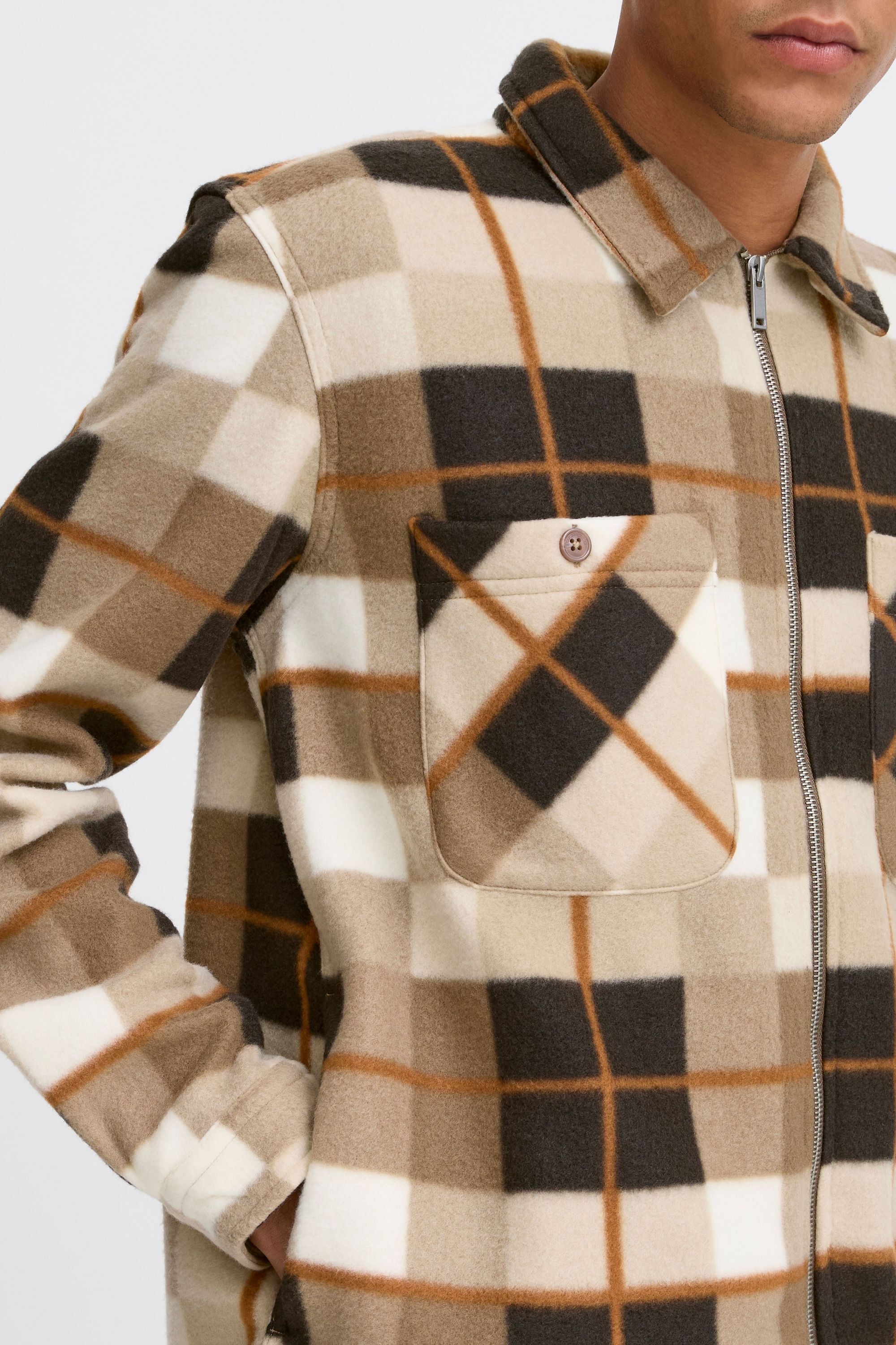 Blend Kurzjacke »Übergangsjacke BHShirt Fleece«, ohne Kapuze