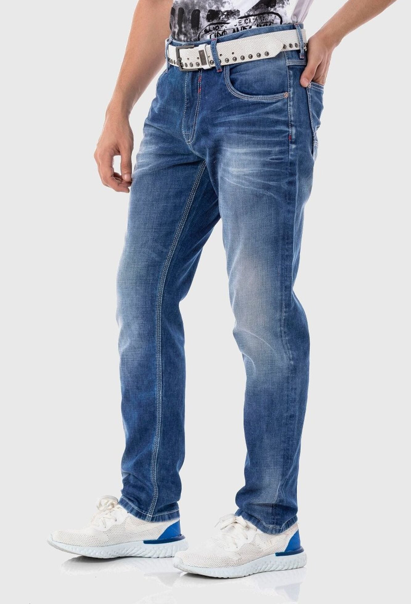 Cipo & Baxx Slim-fit-Jeans »Cipo & Baxx Jeans« in Slim-Fit