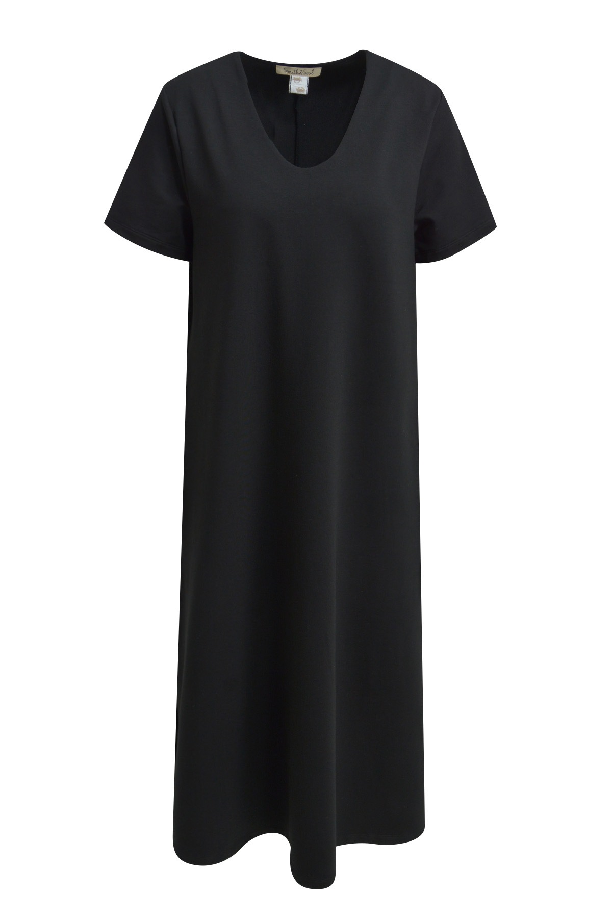 Smith & Soul Sommerkleid Ohne Taschen mit V-Ausschnitt günstig online kaufen