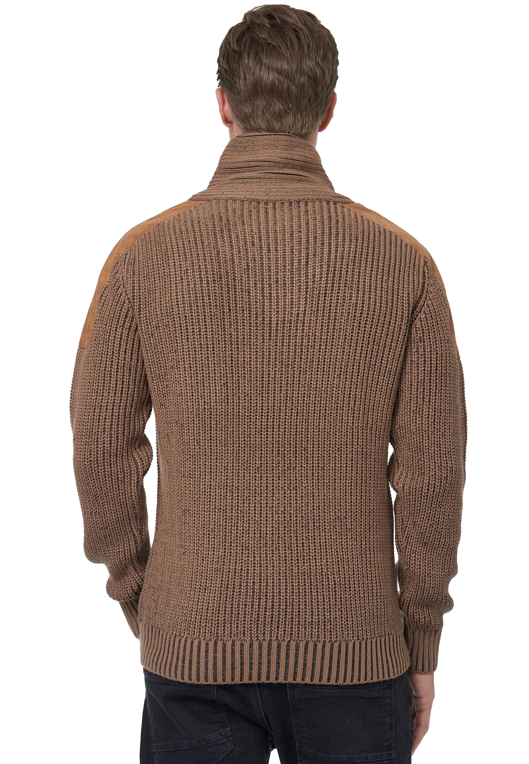 Rusty Neal Strickpullover, mit trendigem Strickmuster