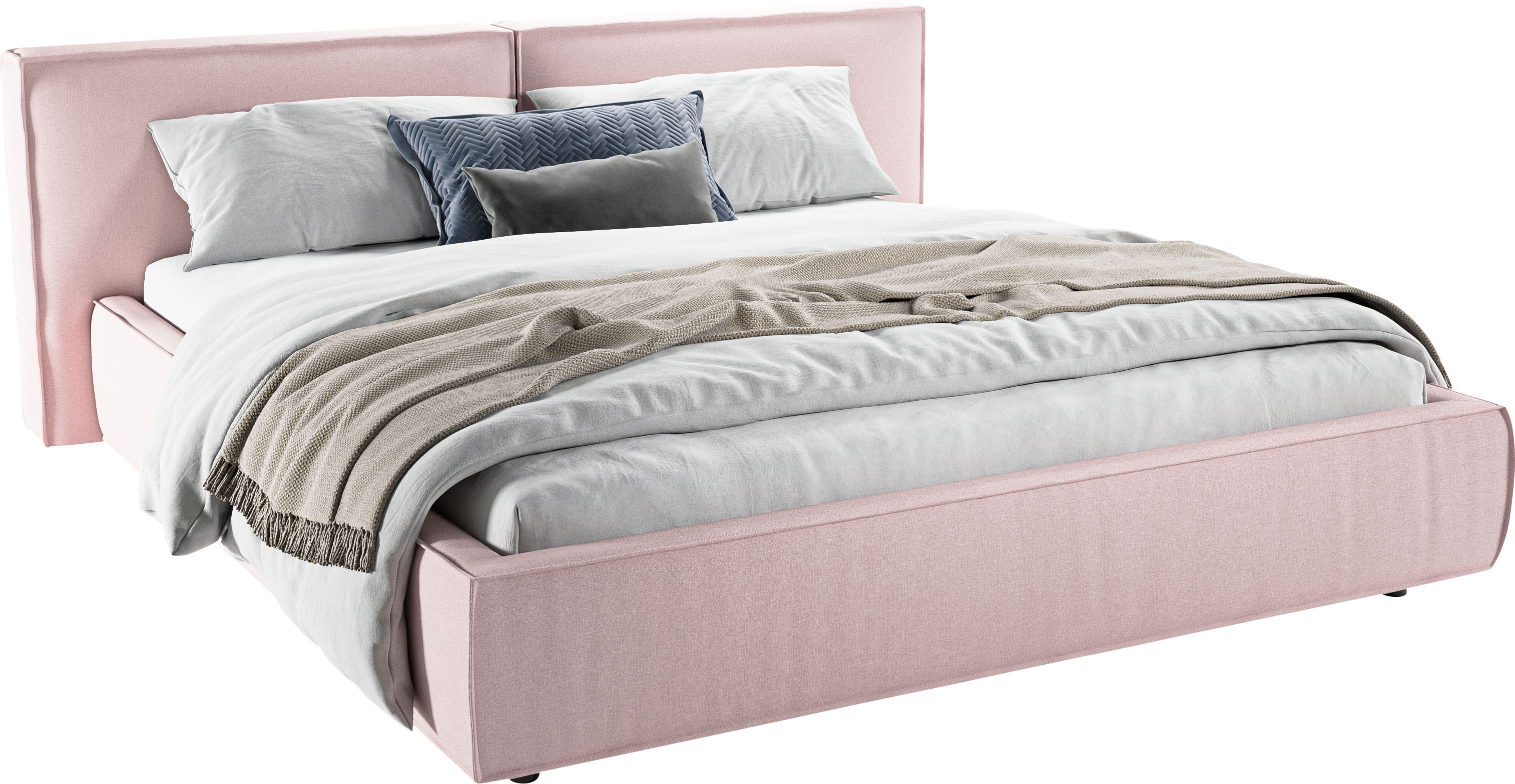 Home affaire 1100000002199 "Adrina mit Biesenoptik, Feincord und Luxus-Microfaser" bis 280kg, auch in Überlänge 220 cm, 4 Breiten bis 200cm